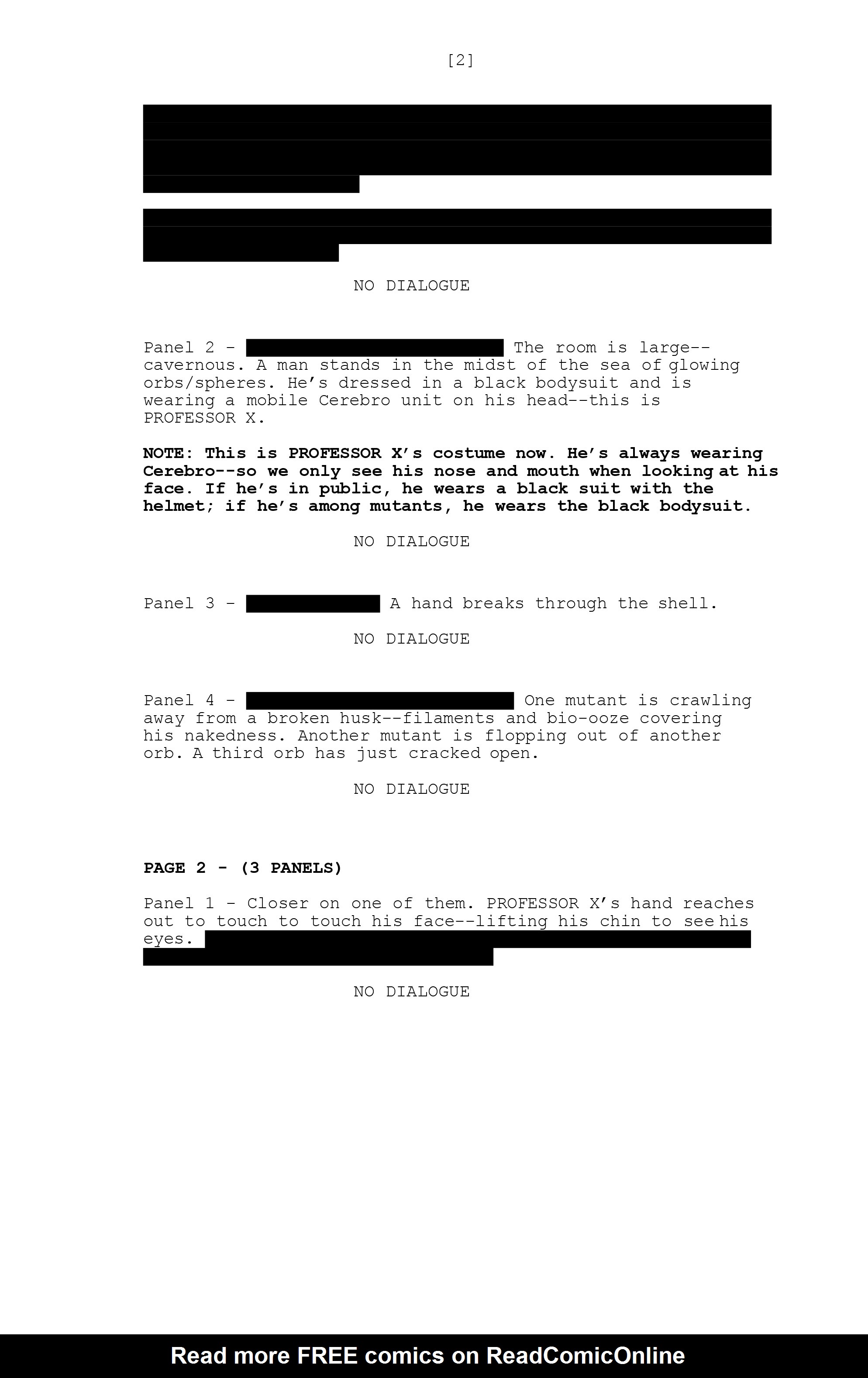 Read online House of X comic -  Issue # _Director's Cut - 69