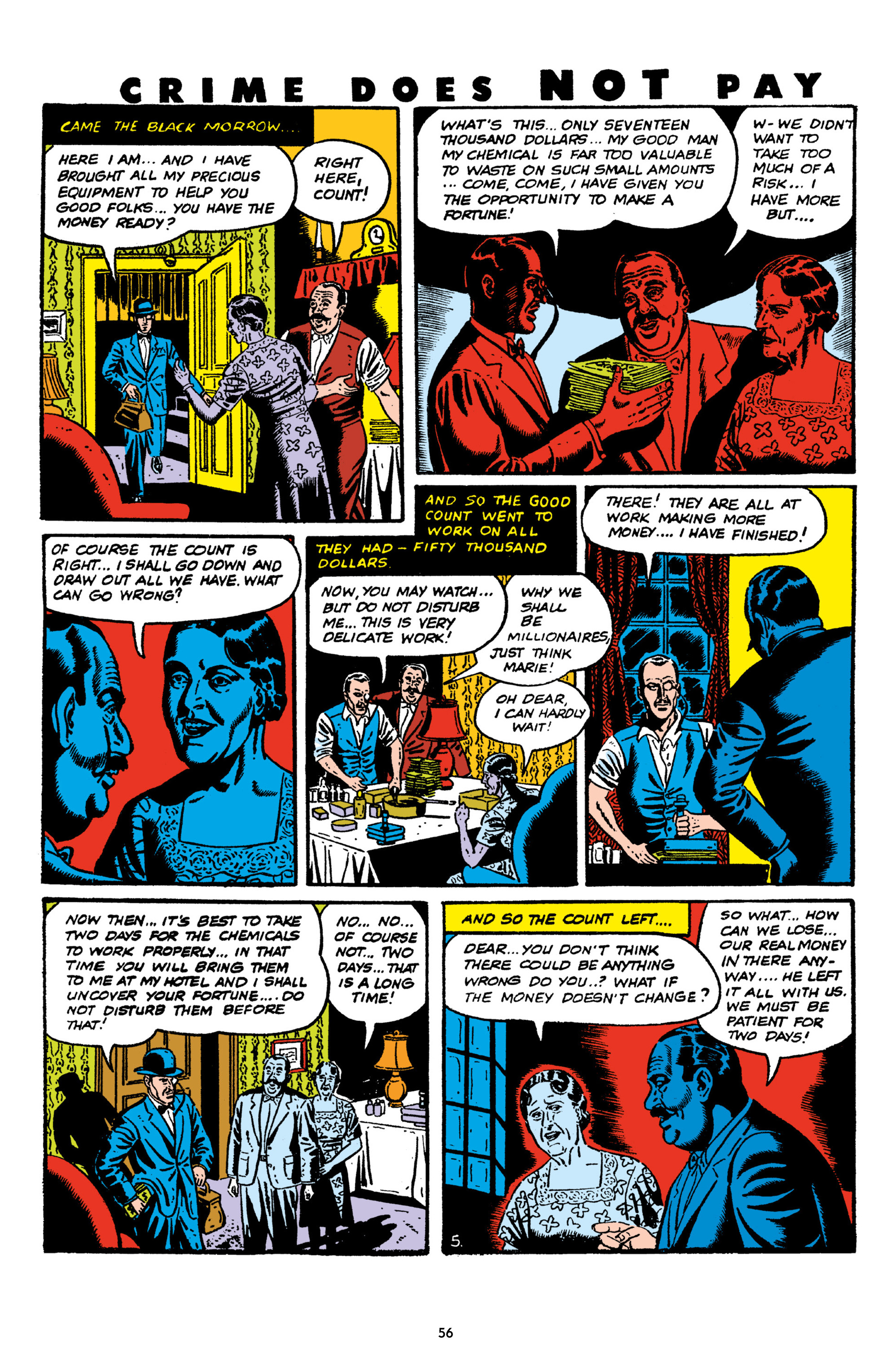 Read online Crime Does Not Pay Archives comic -  Issue # TPB 6 (Part 1) - 58