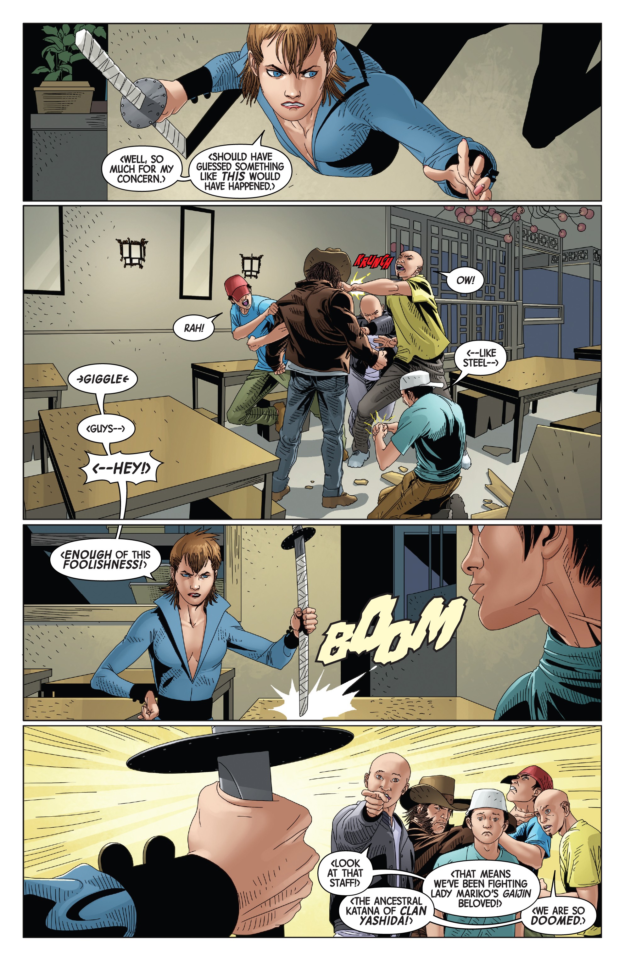 Read online Wolverine: Exit Wounds comic -  Issue # Full - 22