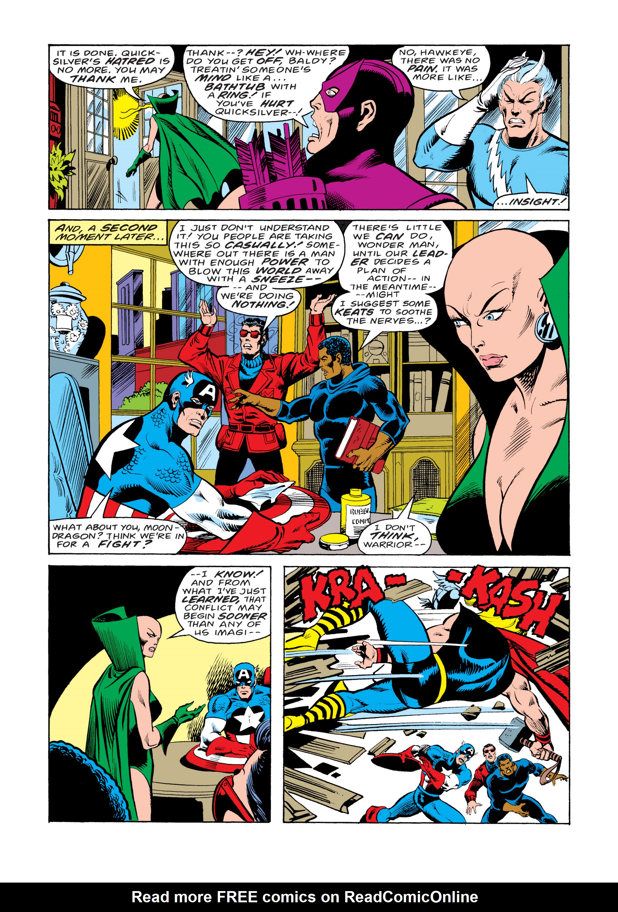 Read online Marvel Masterworks: The Avengers comic -  Issue # TPB 17 (Part 4) - 1