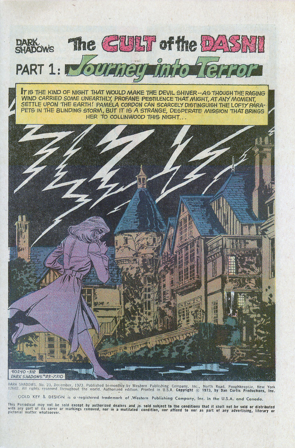 Read online Dark Shadows (1969) comic -  Issue #23 - 3