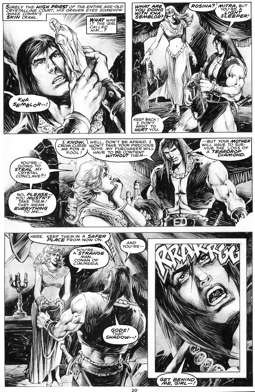 Read online The Savage Sword Of Conan comic -  Issue #216 - 22