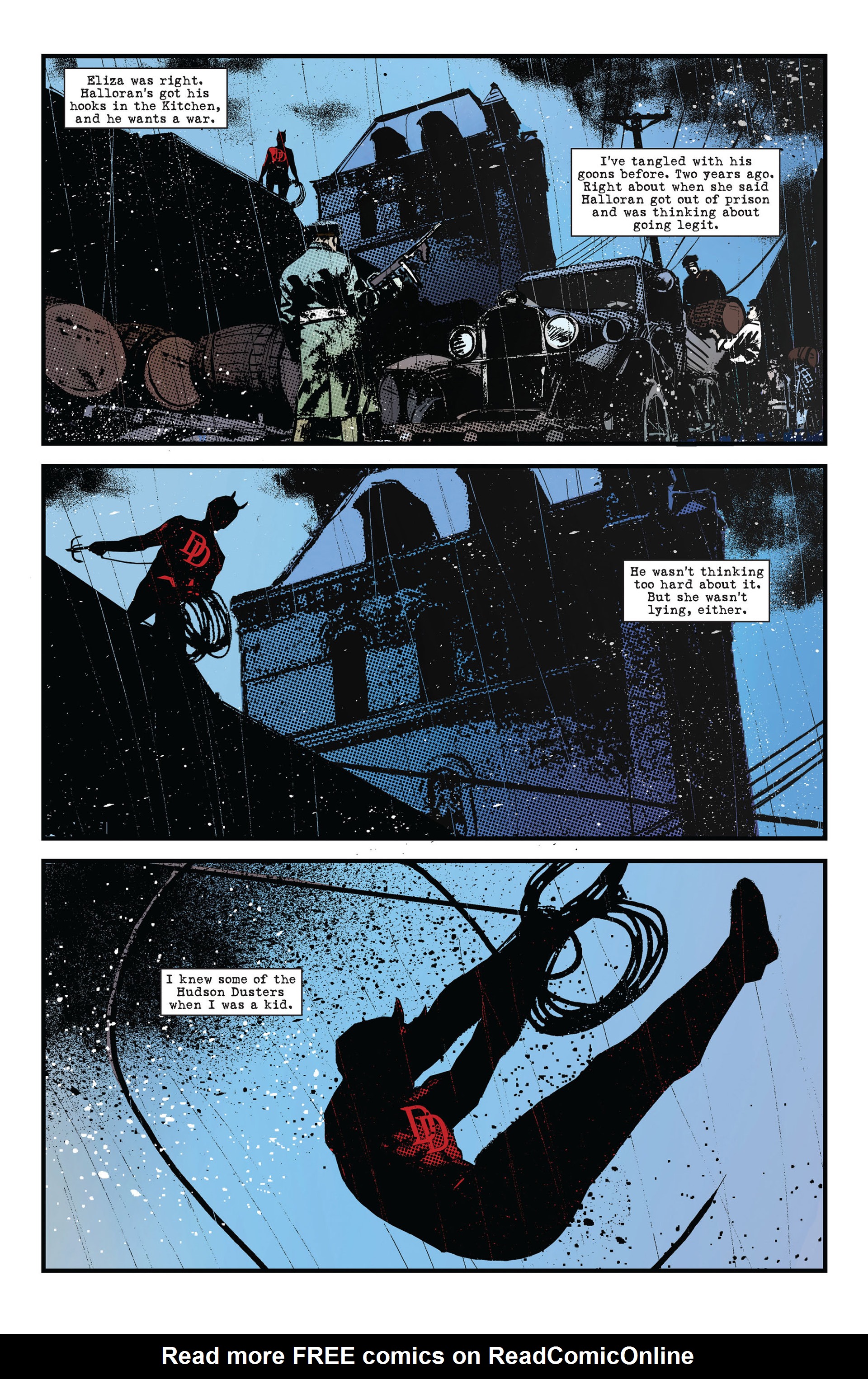 Read online Daredevil Noir comic -  Issue #1 - 16