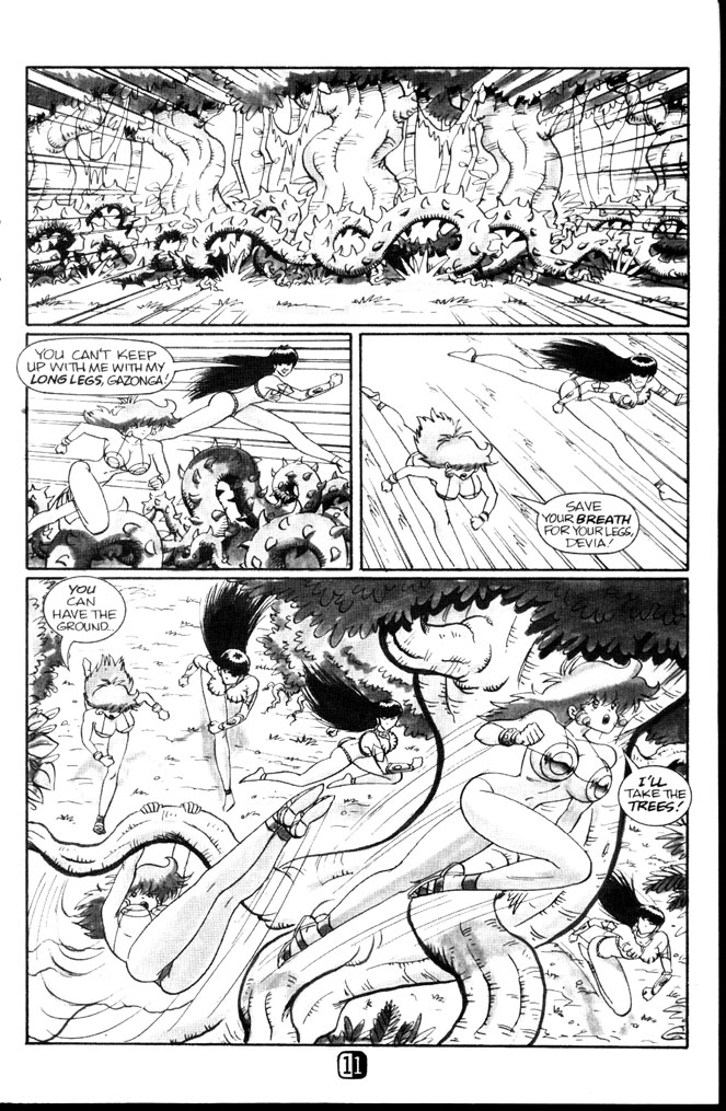 Read online Amazon Gazonga: Bad Girls Of The Jungle comic -  Issue # Full - 13