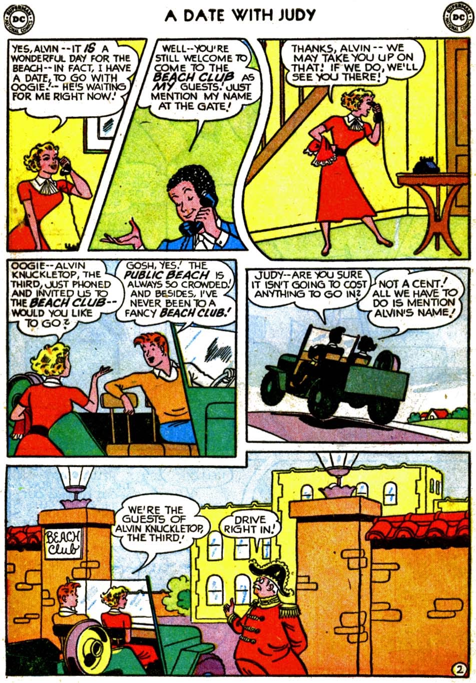 Read online A Date with Judy comic -  Issue #25 - 40