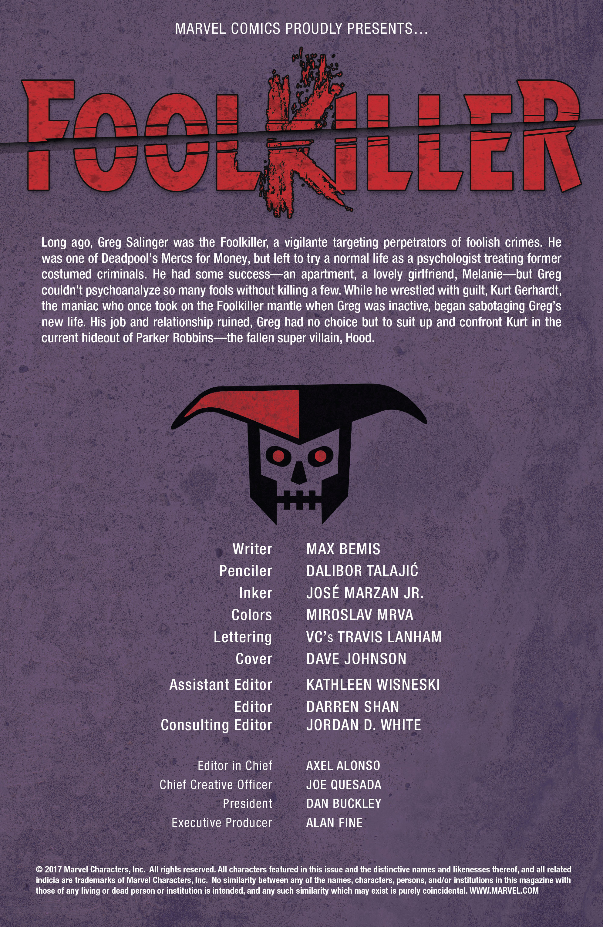 Read online Foolkiller (2016) comic -  Issue #5 - 2