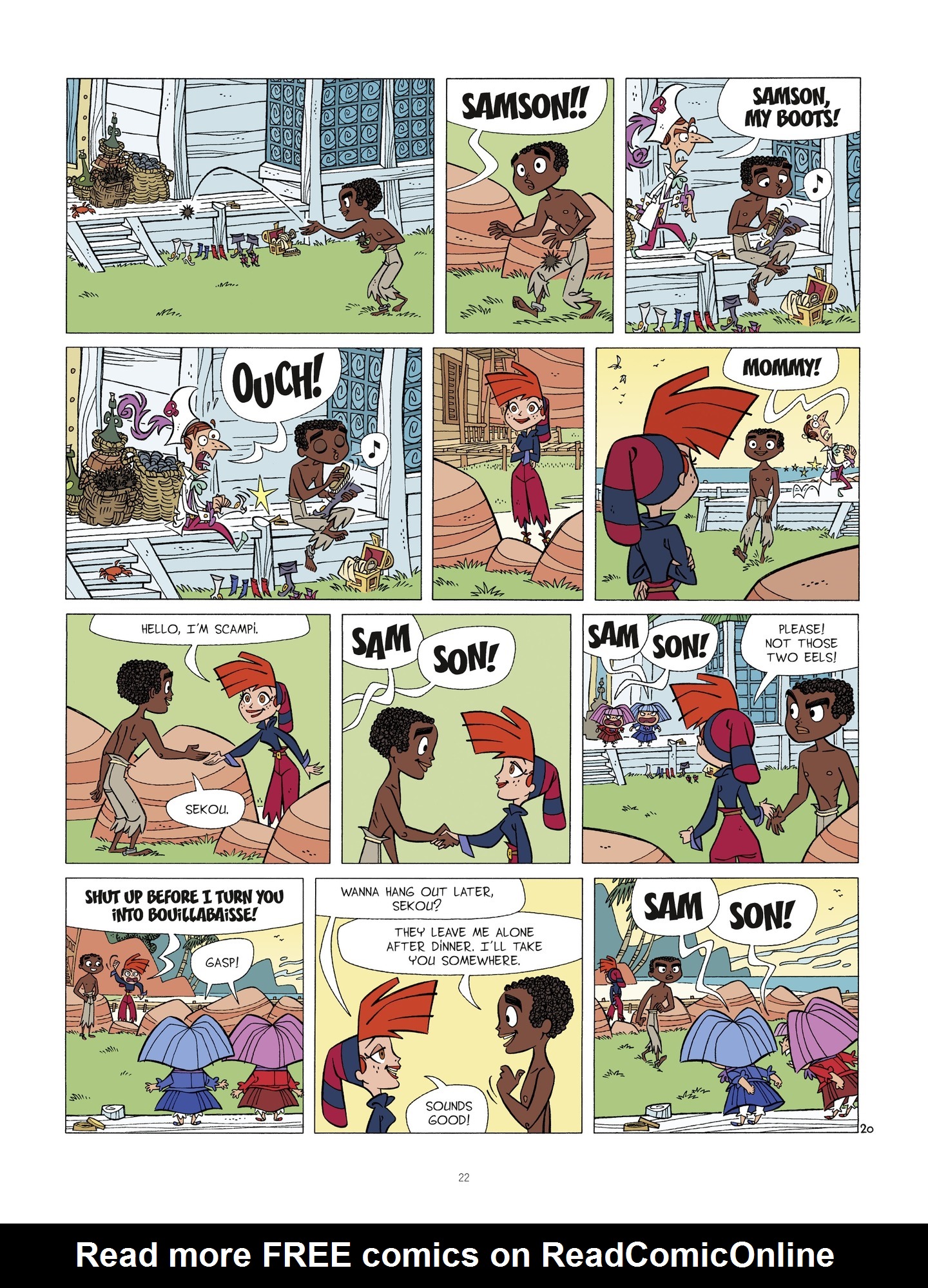 Read online Pirate Family comic -  Issue #1 - 22