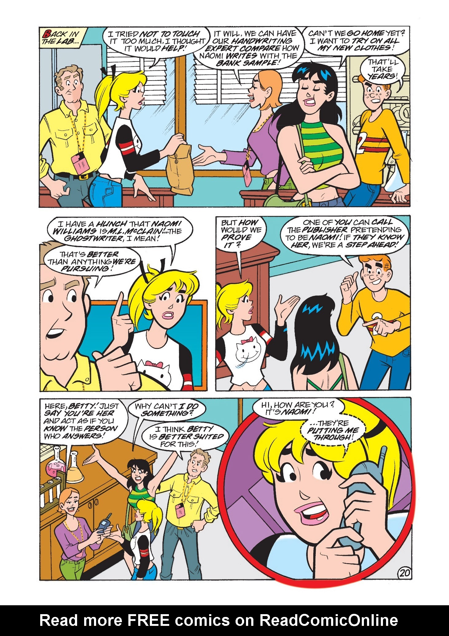 Read online Archie & Friends Double Digest comic -  Issue #18 - 56