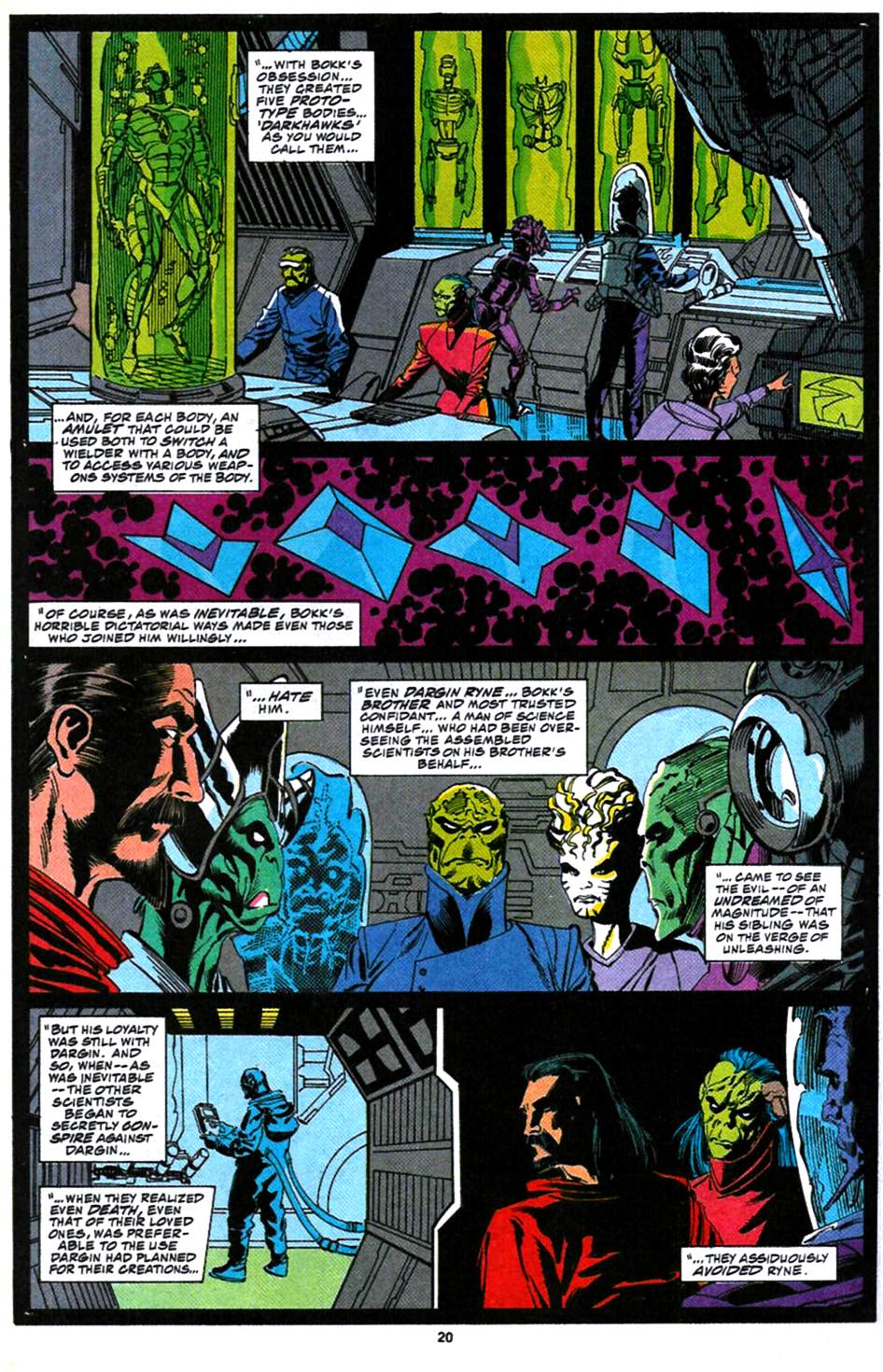 Read online Darkhawk (1991) comic -  Issue #25 - 17