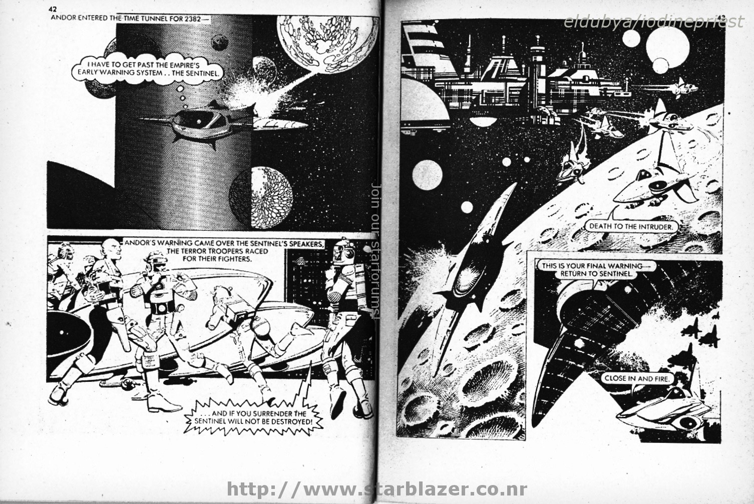 Read online Starblazer comic -  Issue #67 - 23