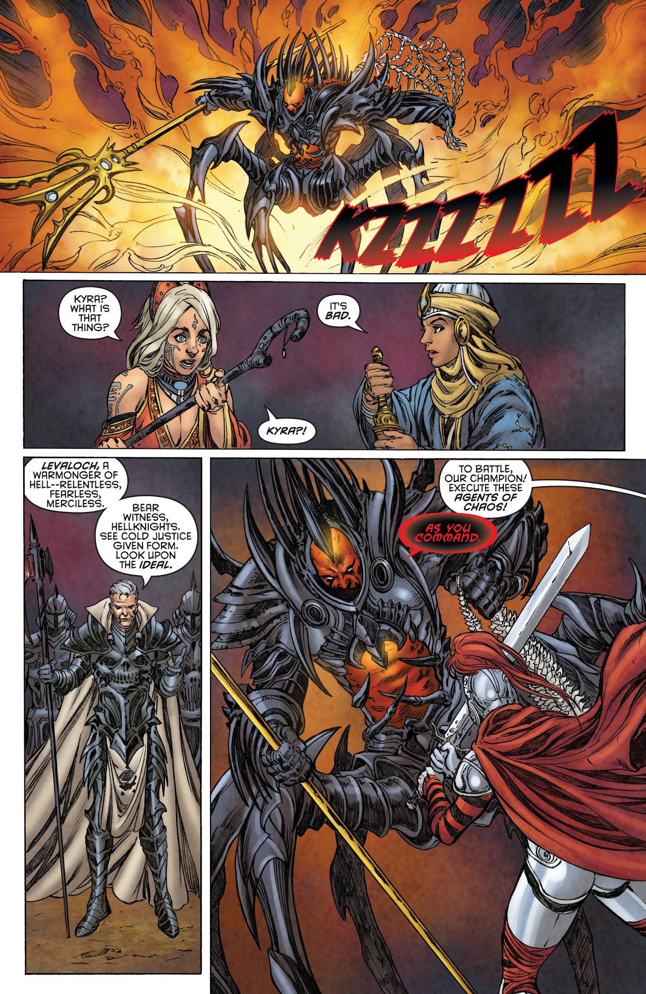 Read online Pathfinder: Runescars comic -  Issue #3 - 18