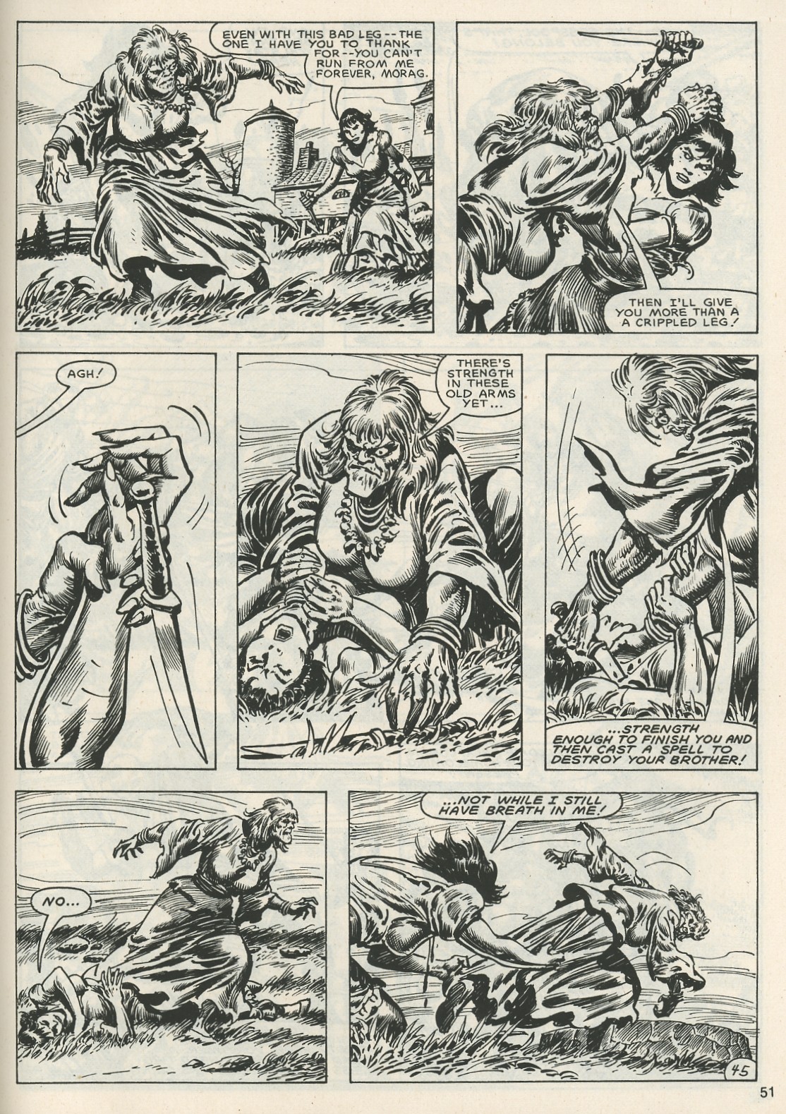 Read online The Savage Sword Of Conan comic -  Issue #119 - 50