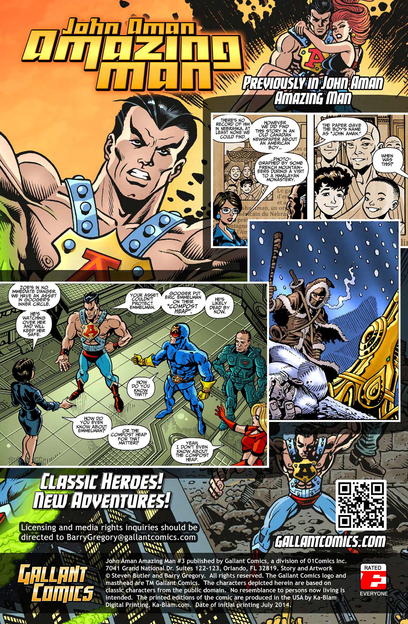 Read online John Aman Amazing Man comic -  Issue #3 - 2