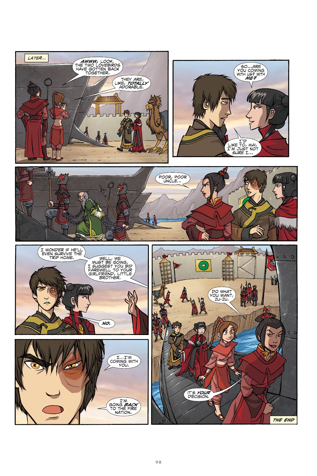 Nickelodeon Avatar: The Last Airbender–The Lost Adventures & Team Avatar Tales Library Edition issue TPB (Part 1) - Page 99