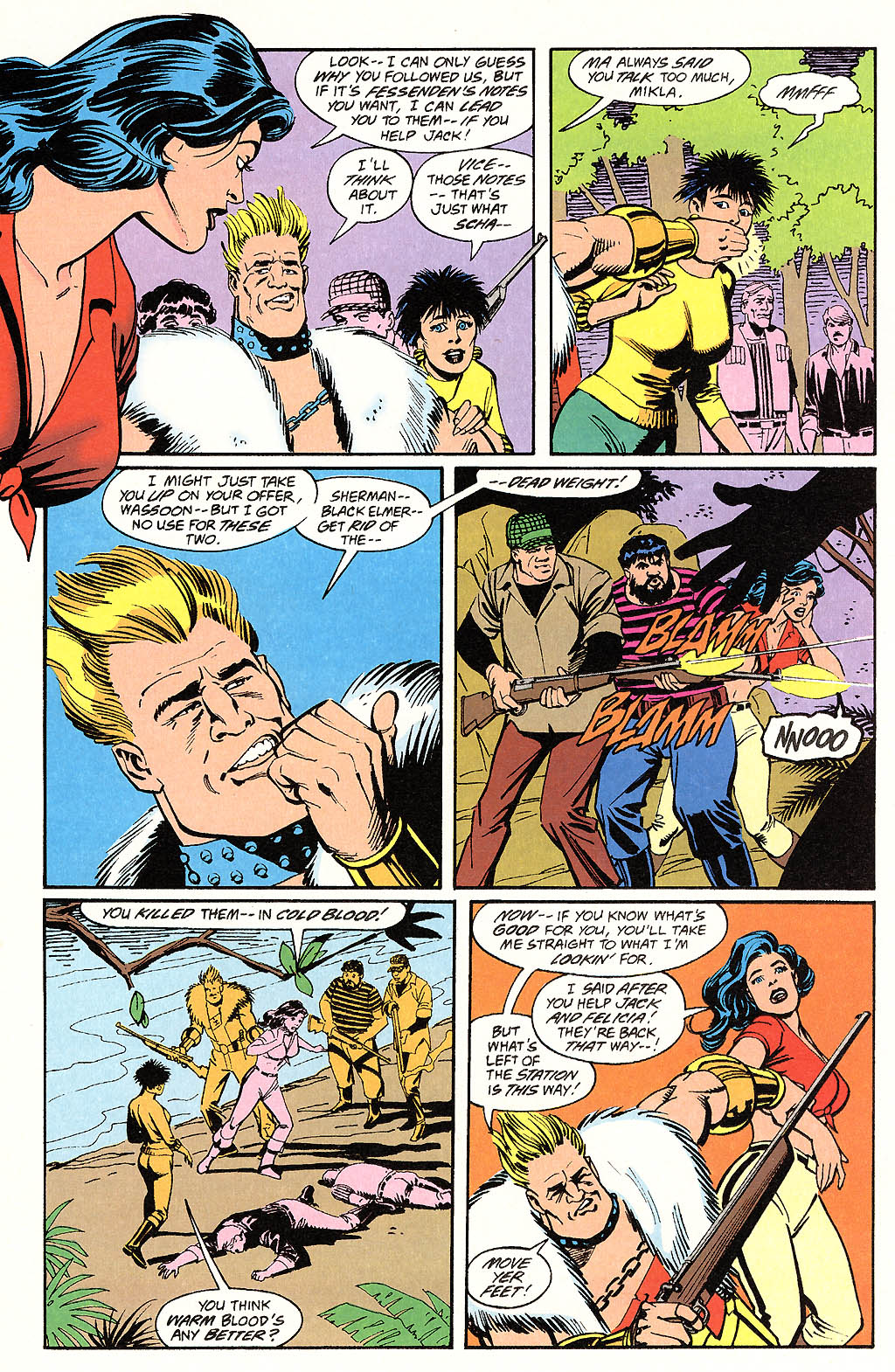 Read online Cadillacs and Dinosaurs comic -  Issue #2 - 23
