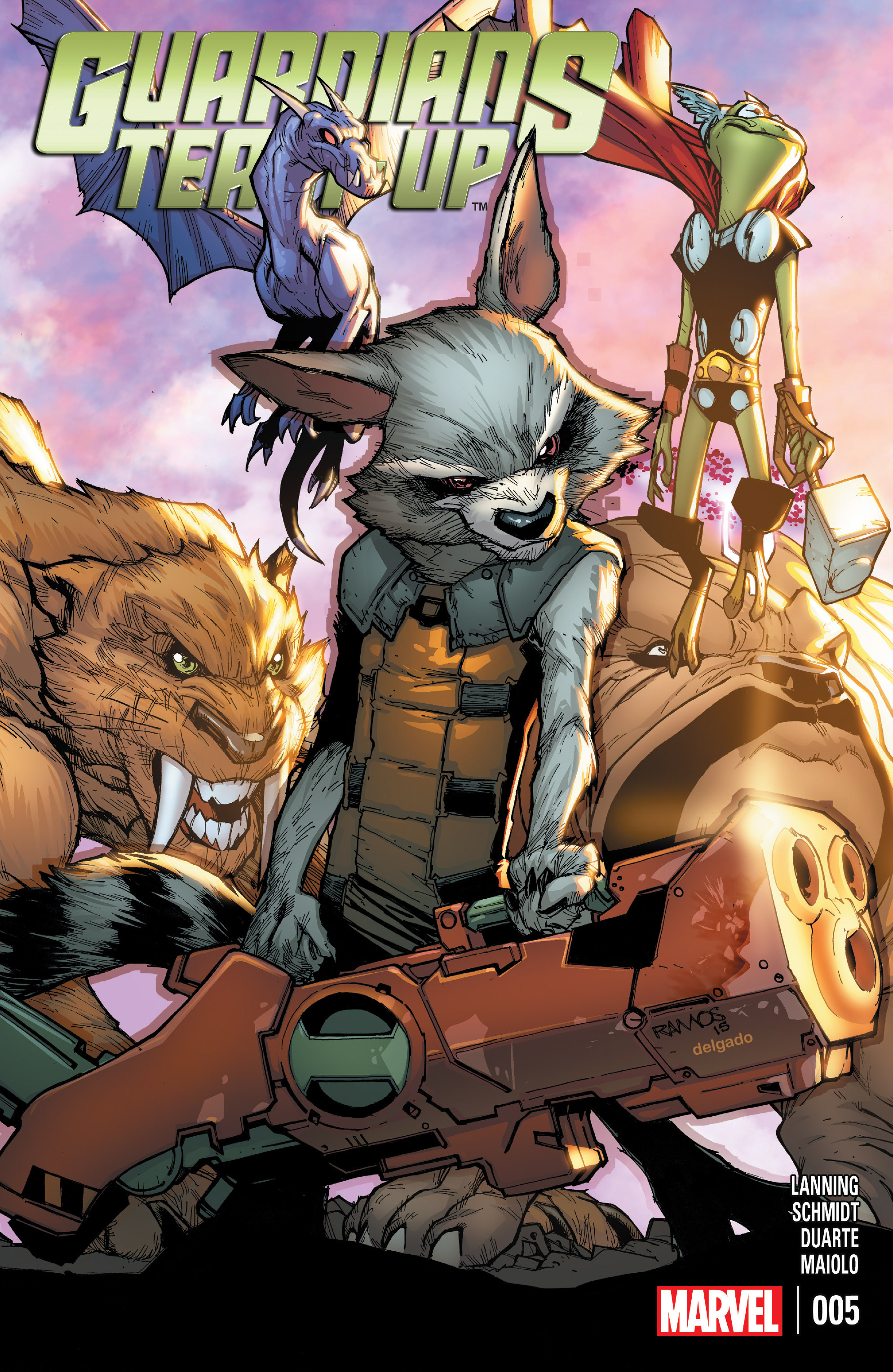 Read online Guardians Team-Up comic -  Issue #5 - 1