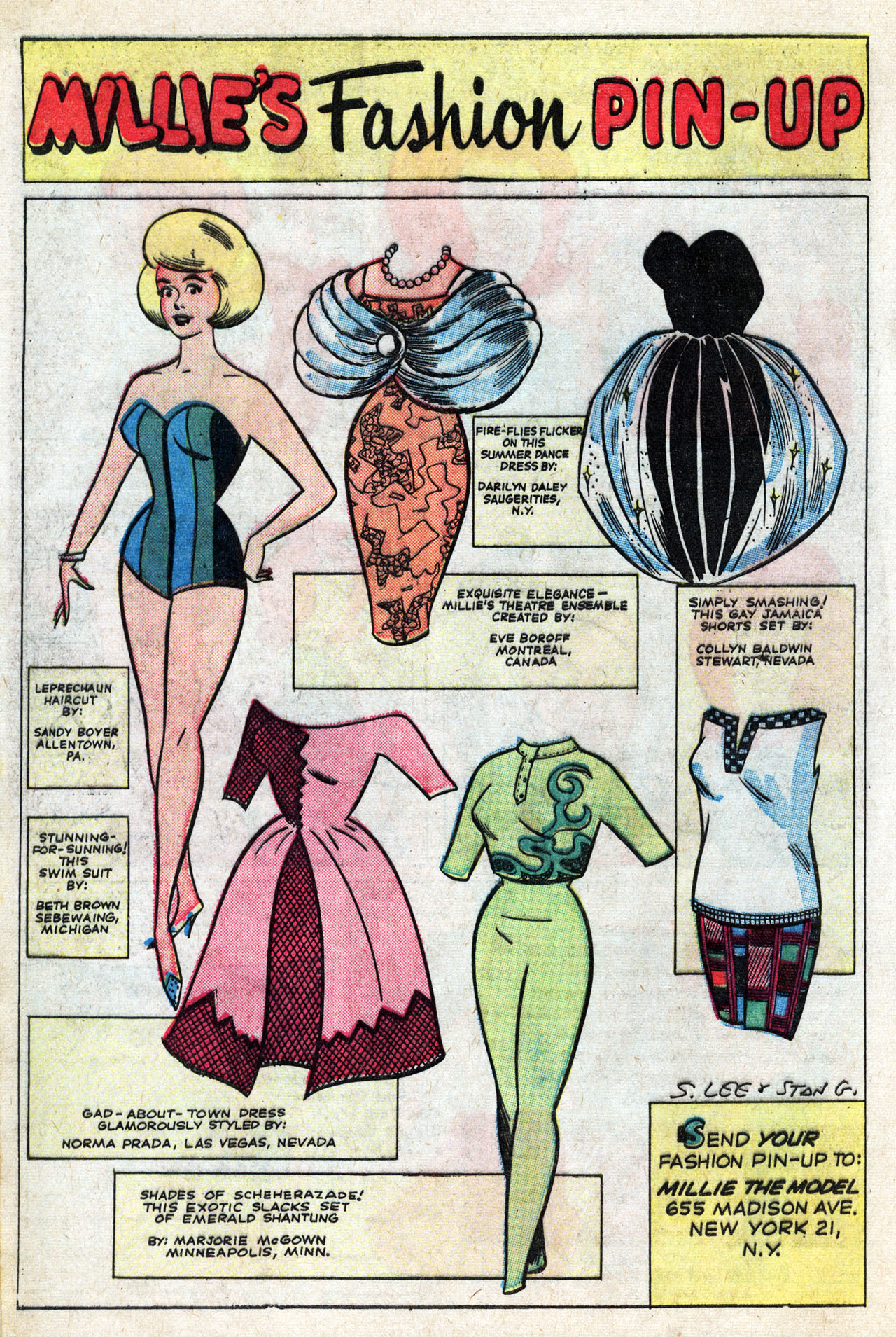 Read online Millie the Model comic -  Issue #117 - 8