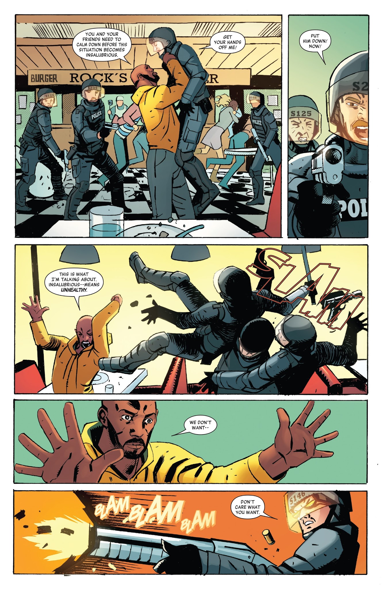Read online Luke Cage comic -  Issue #166 - 11
