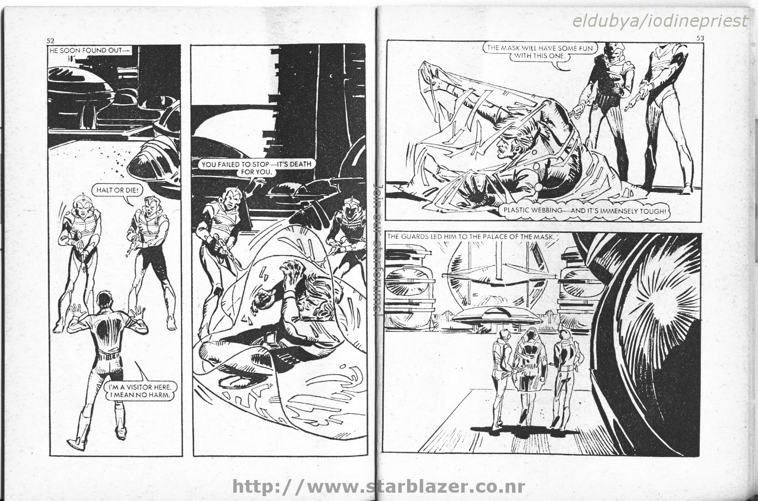 Read online Starblazer comic -  Issue #52 - 28