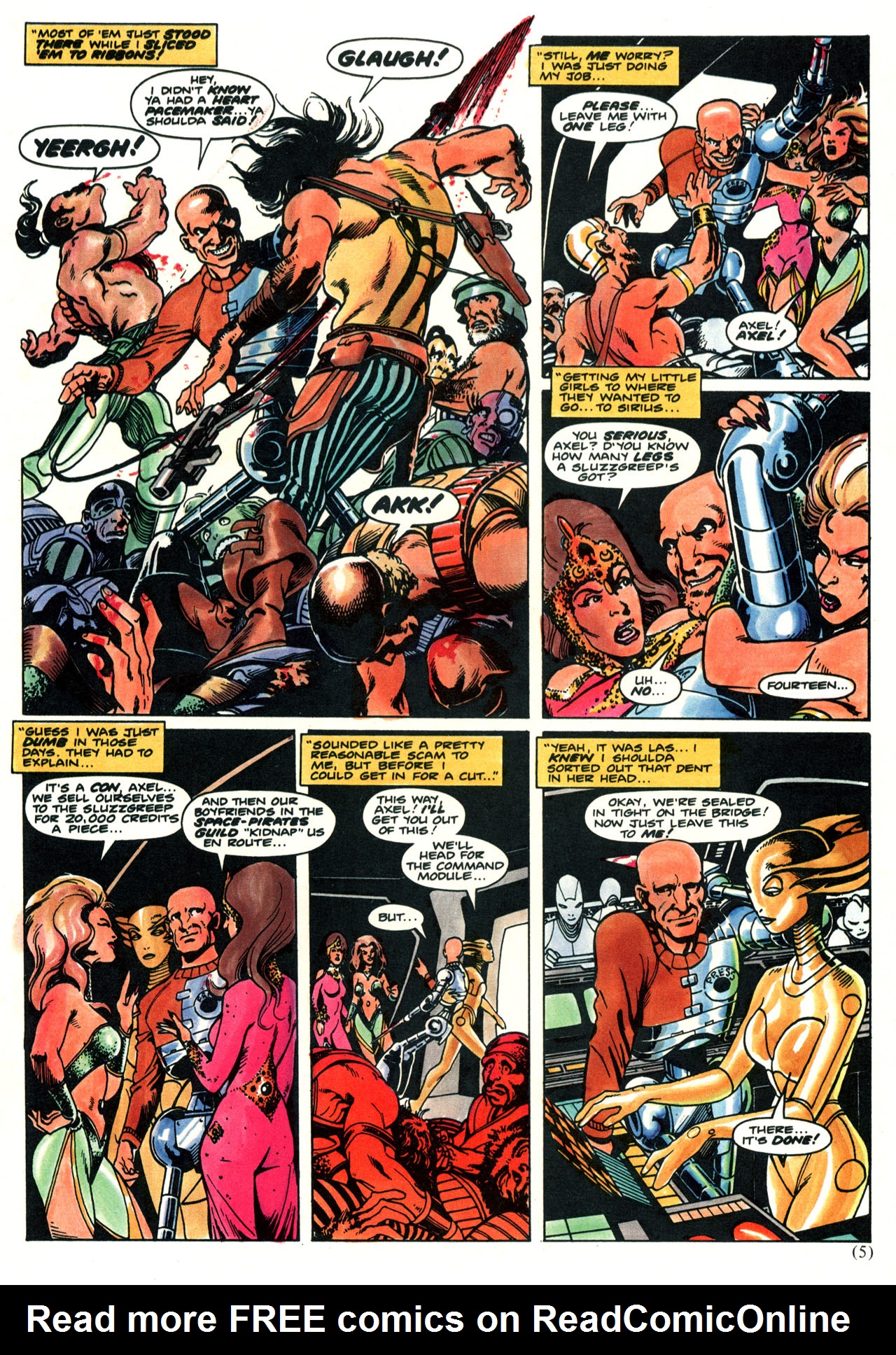 Read online Axel Pressbutton comic -  Issue #4 - 19