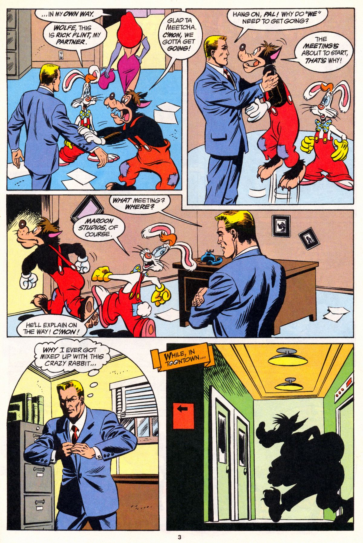 Read online Roger Rabbit comic -  Issue #5 - 5