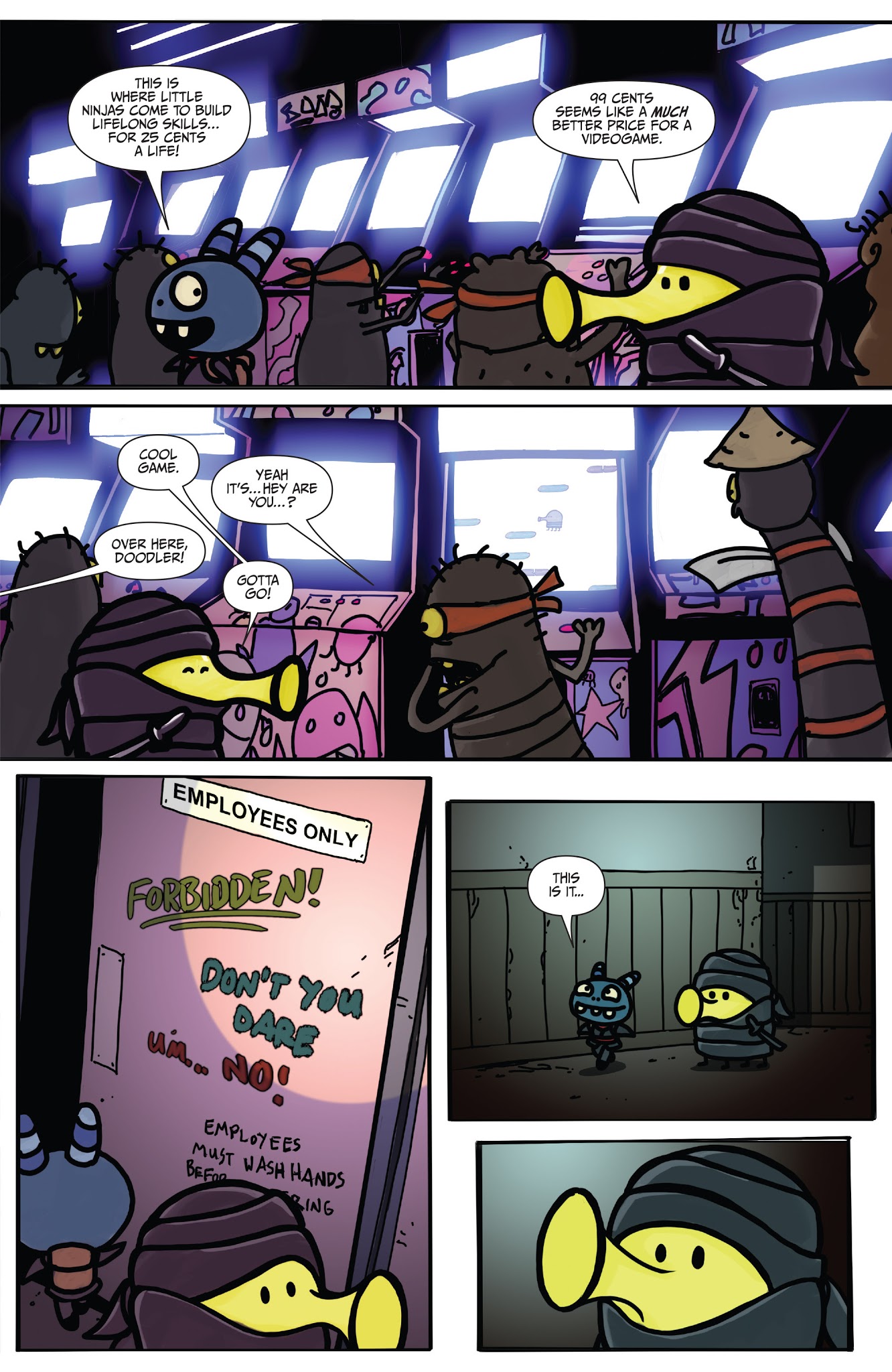 Read online Doodle Jump Comics comic -  Issue #3 - 6