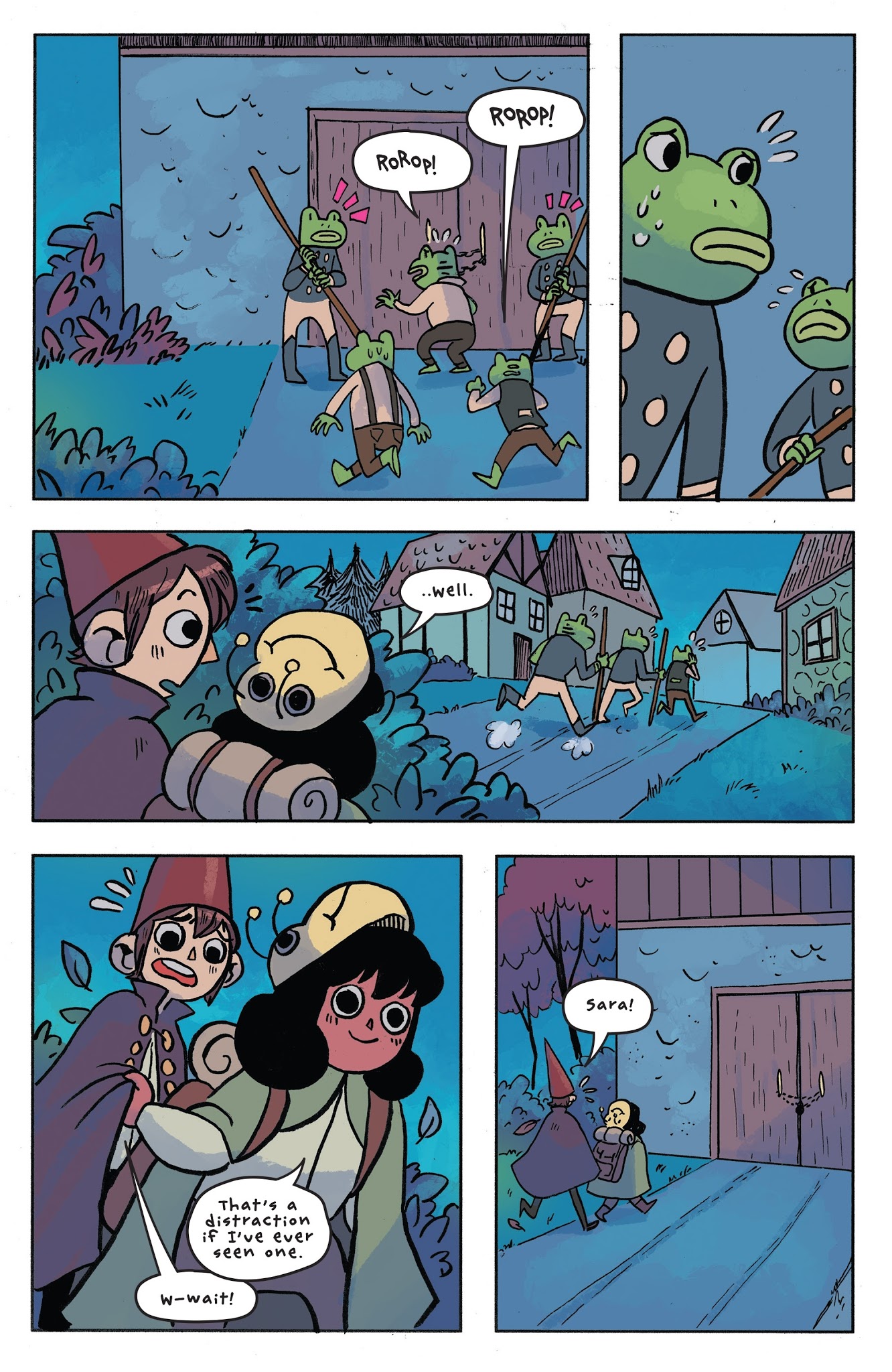 Read online Over the Garden Wall (2016) comic -  Issue #15 - 16