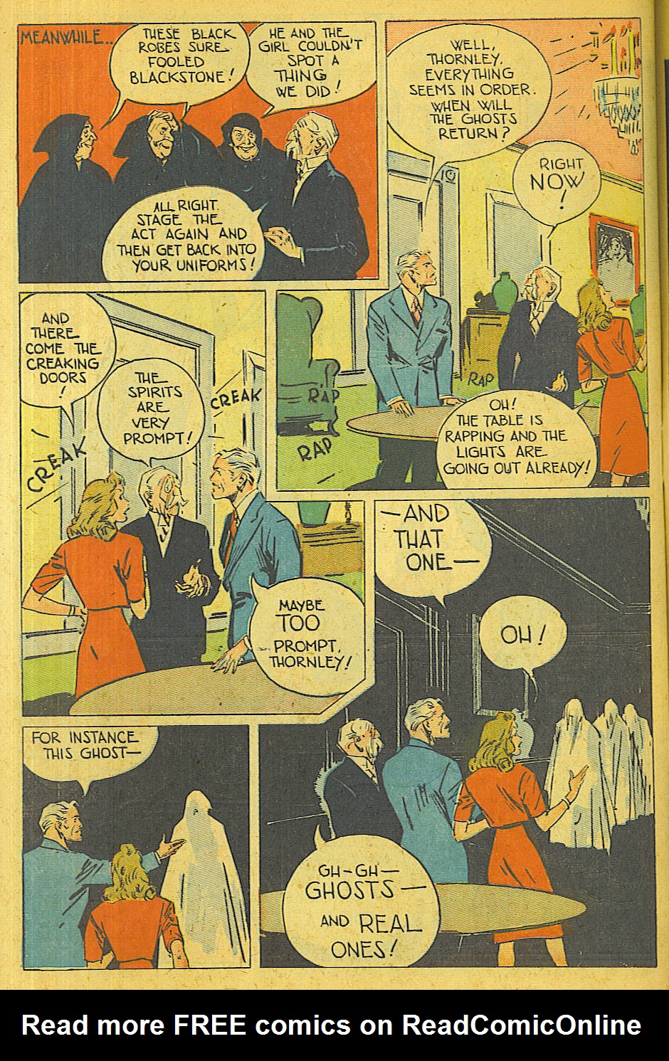 Read online Super-Magician Comics comic -  Issue #39 - 47
