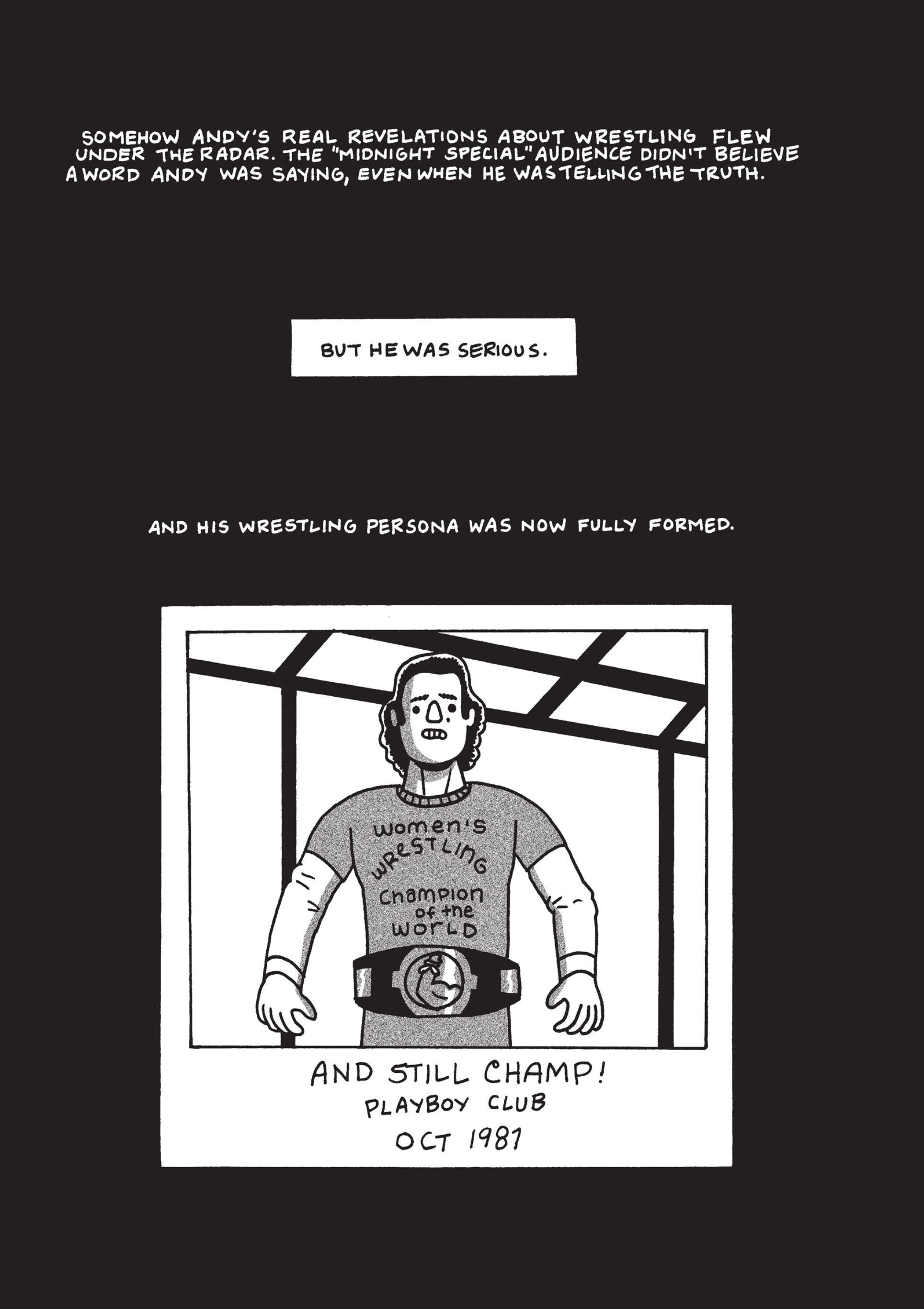 Read online Is This Guy For Real?: The Unbelievable Andy Kaufman comic -  Issue # TPB (Part 2) - 79