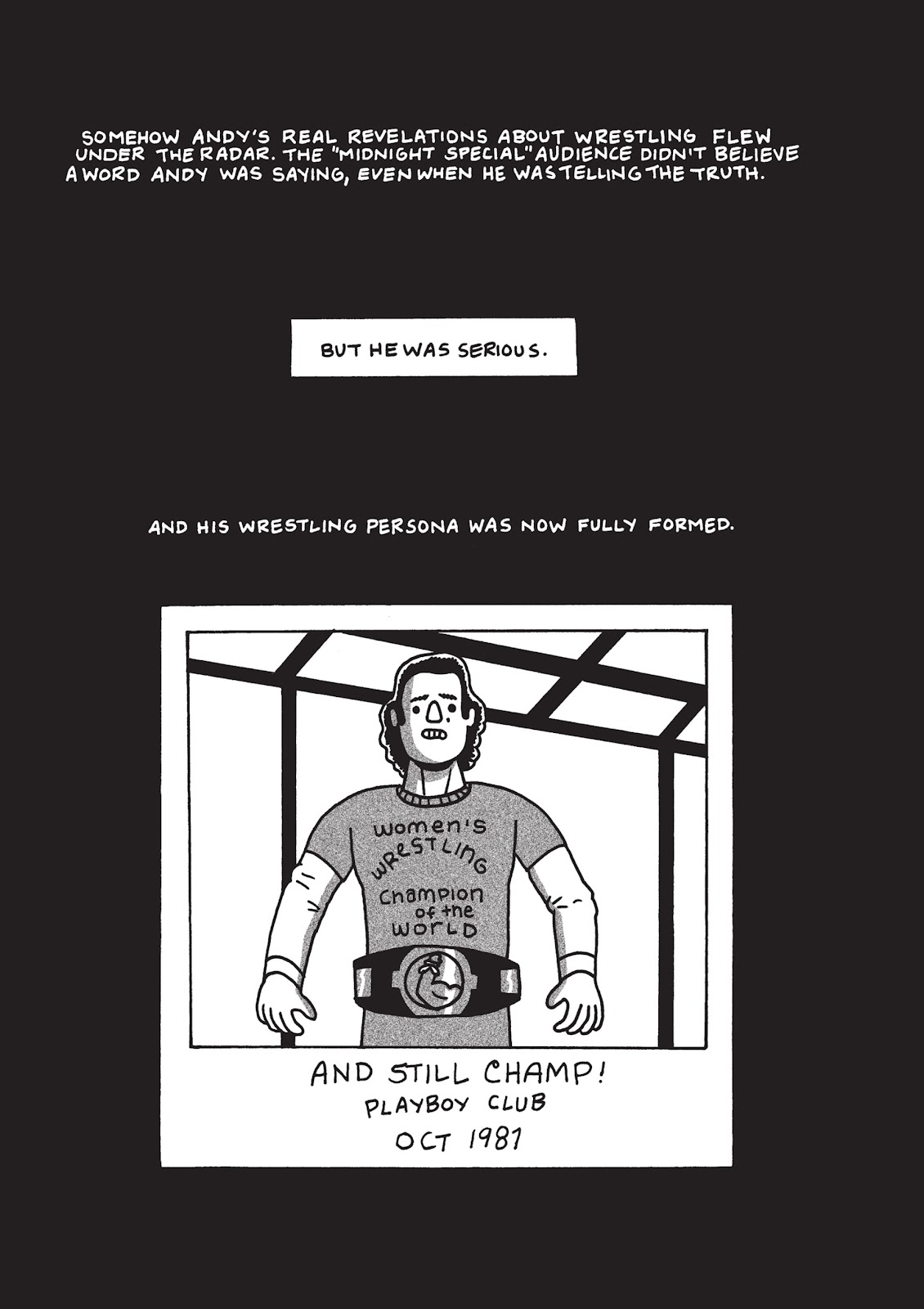 Read online Is This Guy For Real?: The Unbelievable Andy Kaufman comic -  Issue # TPB (Part 2) - 79
