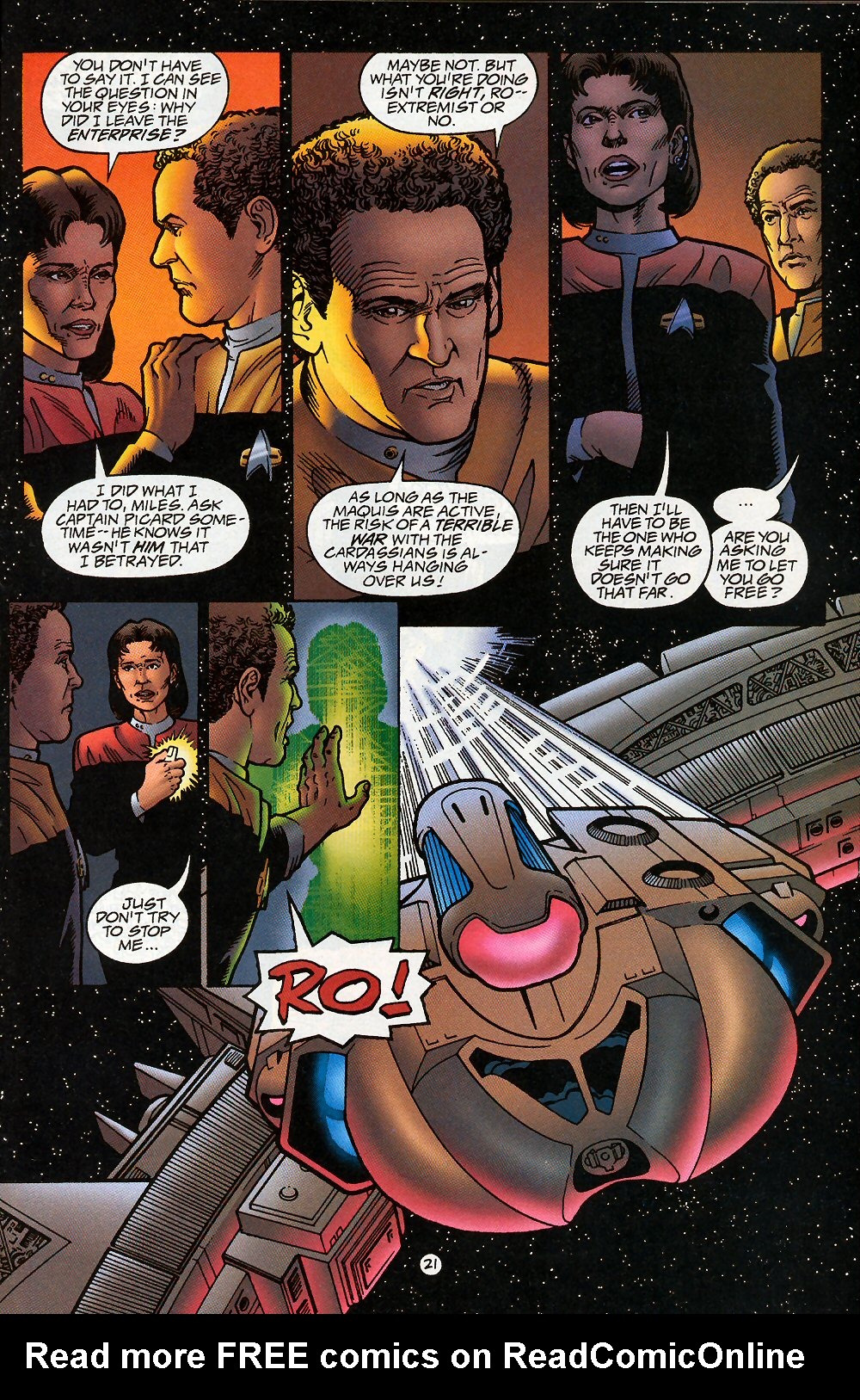 Read online Star Trek: Deep Space Nine (1993) comic -  Issue #28 - 27