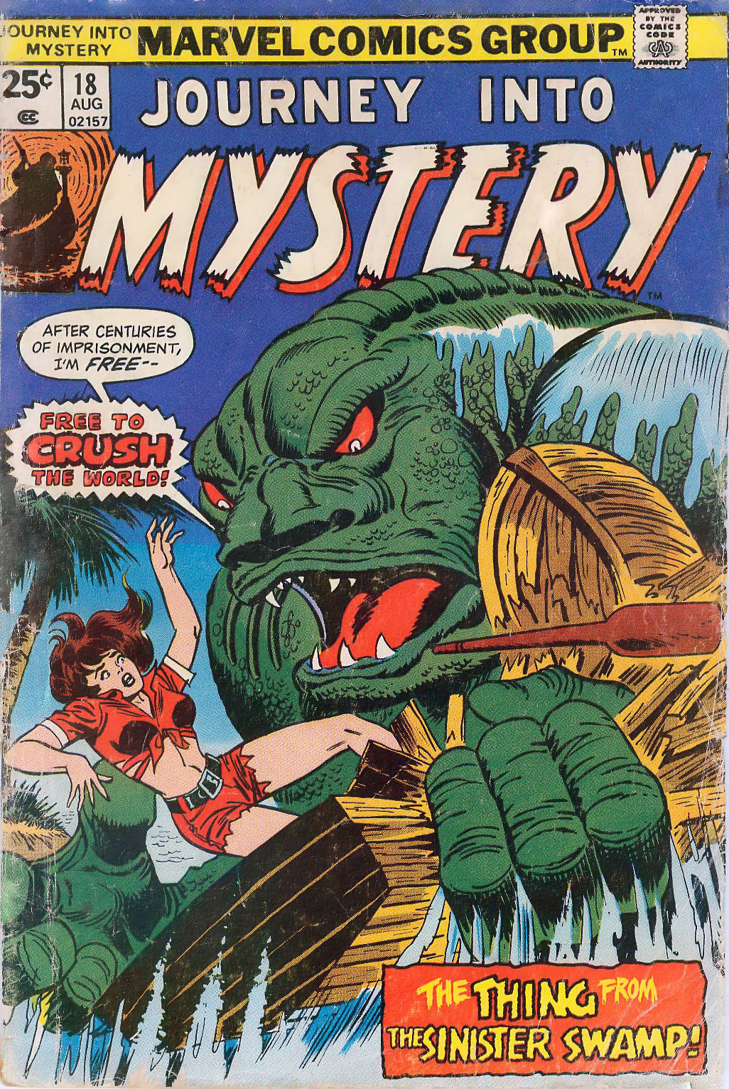 Journey Into Mystery (1972) issue 18 - Page 1