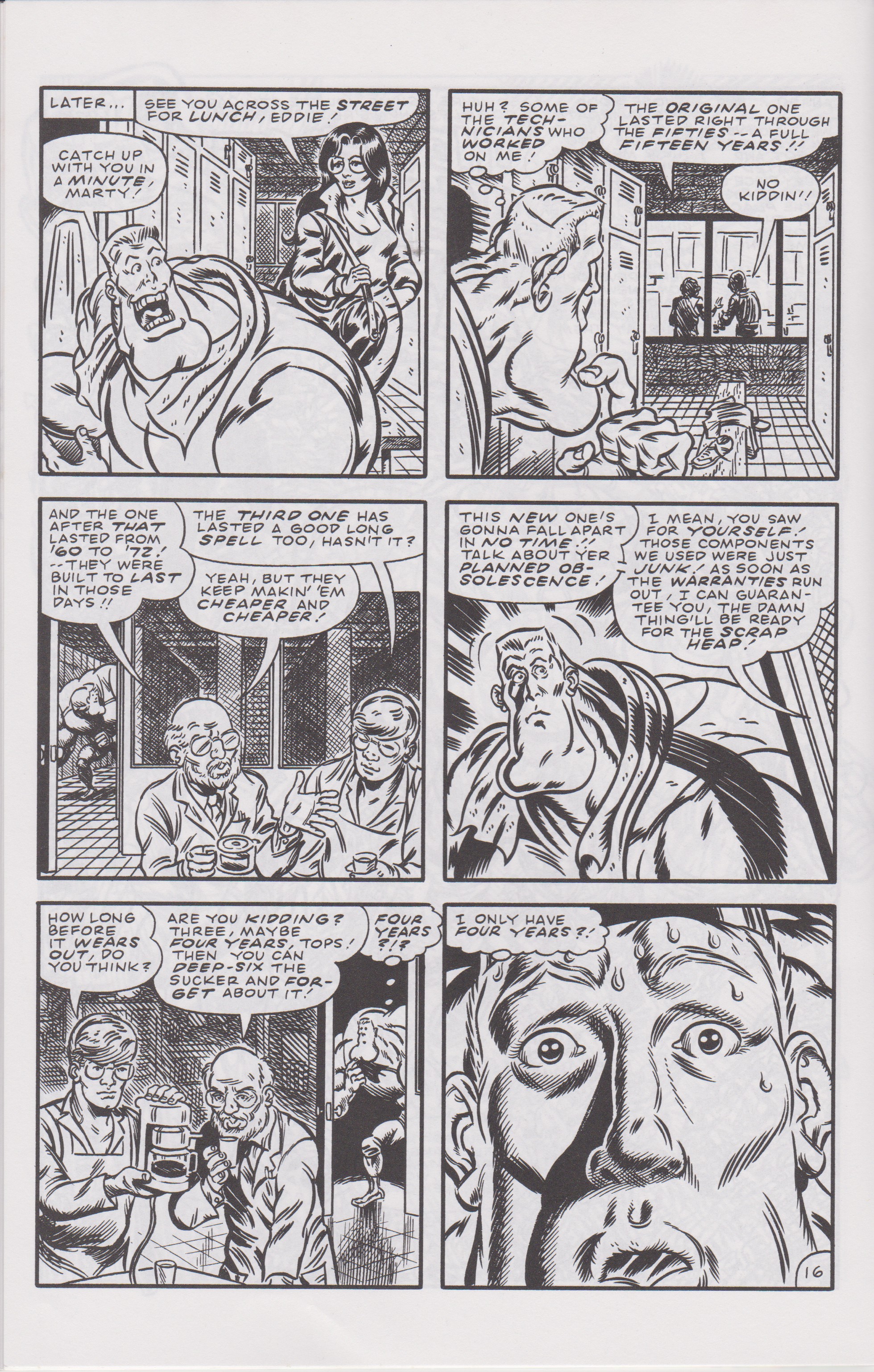 Read online Don Simpson's Bizarre Heroes comic -  Issue #13 - 18