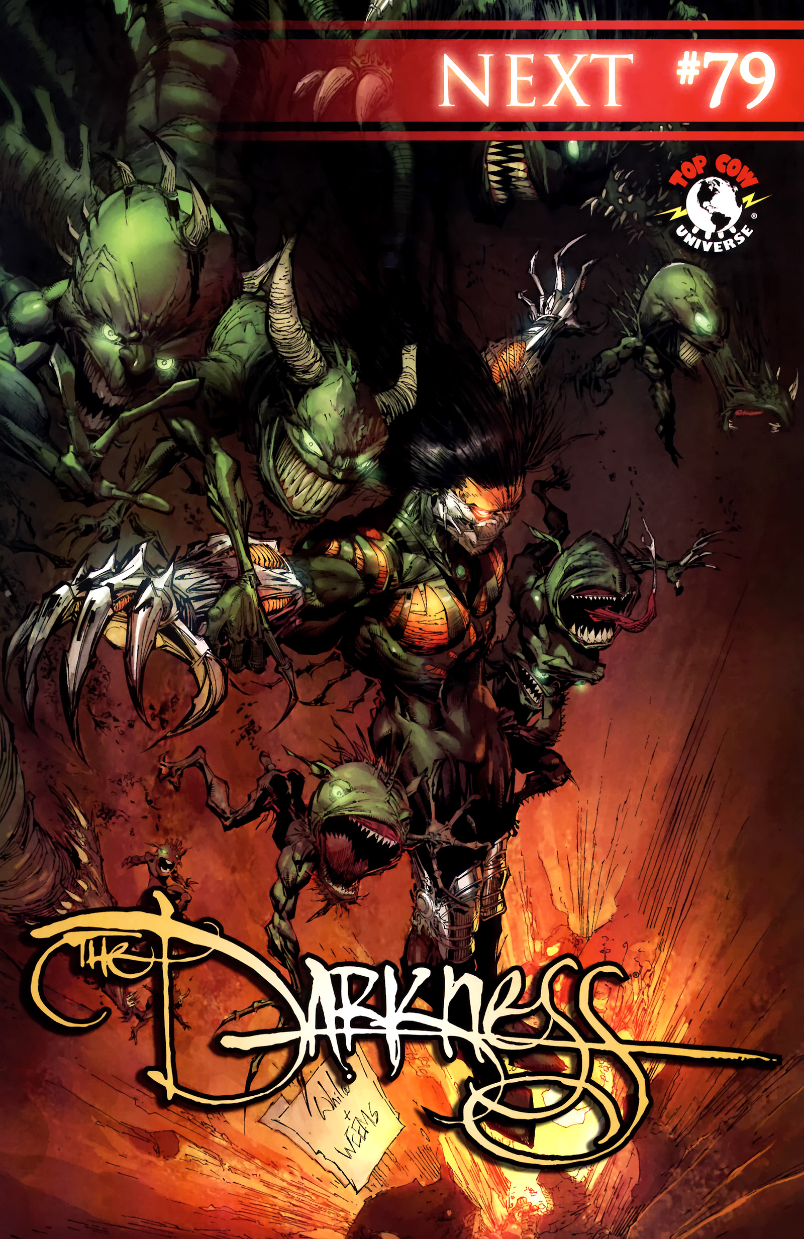 Read online The Darkness (2007) comic -  Issue #78 - 23