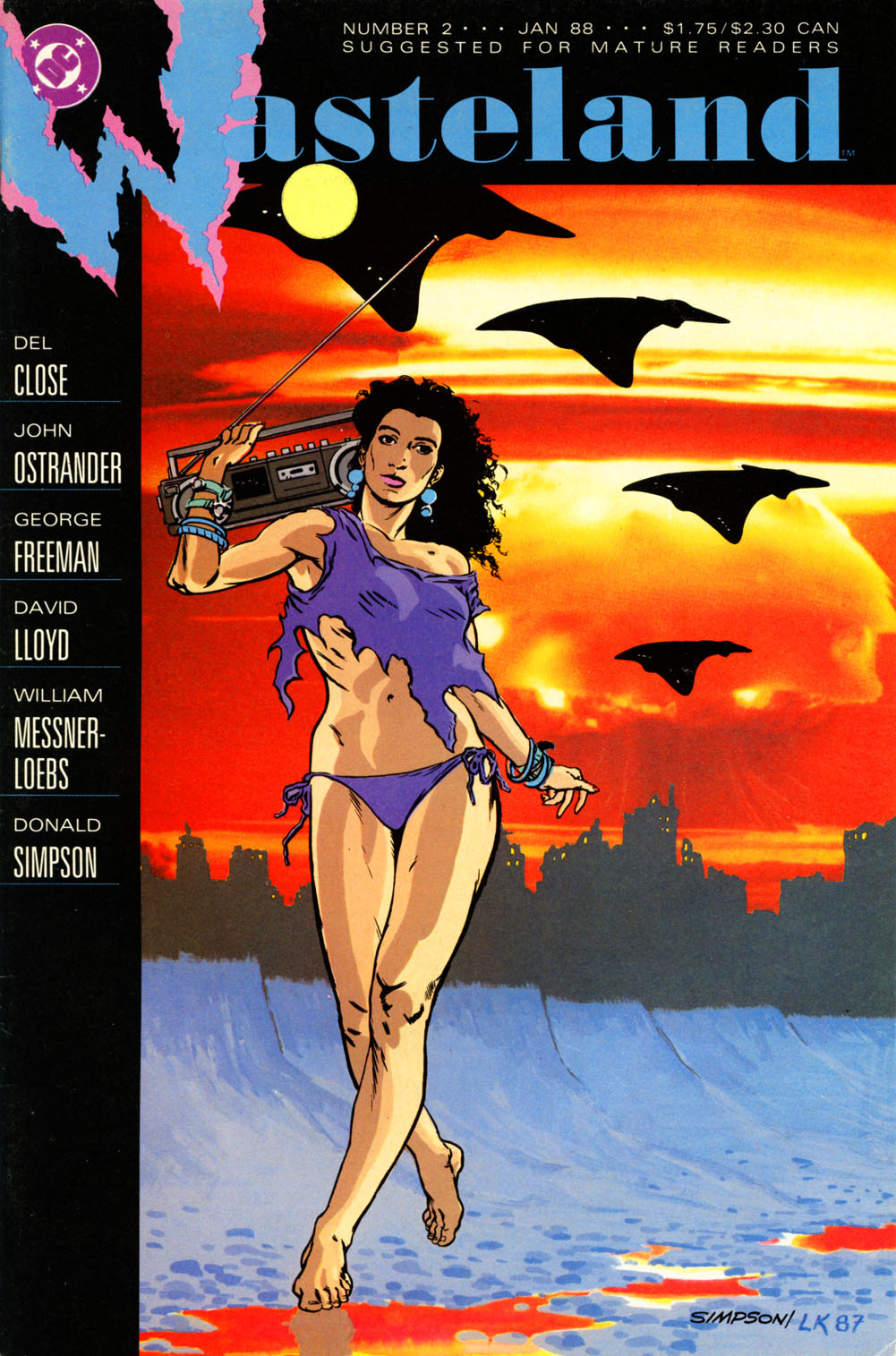 Read online Wasteland (1987) comic -  Issue #2 - 1