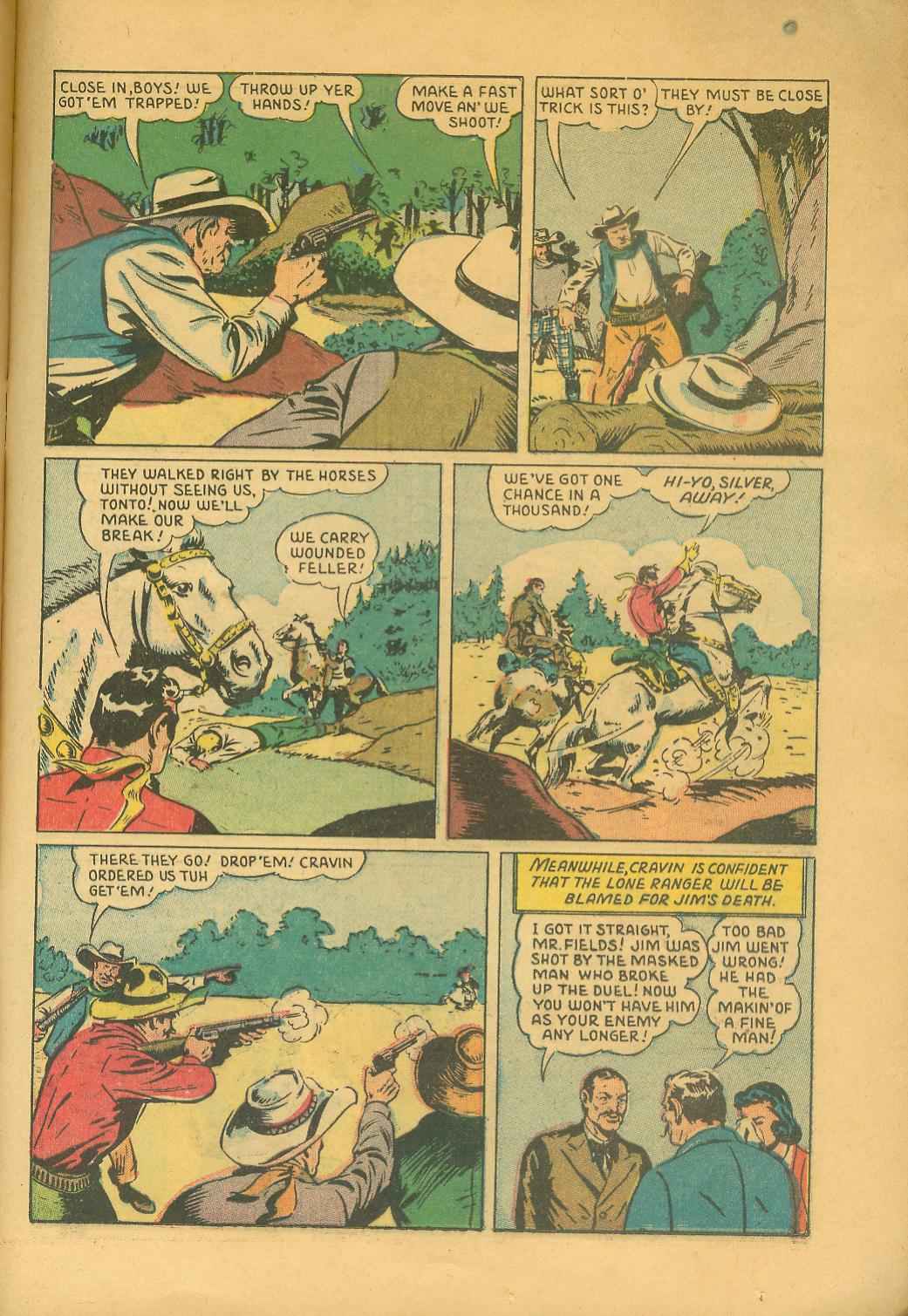 Read online The Lone Ranger (1948) comic -  Issue #28 - 35