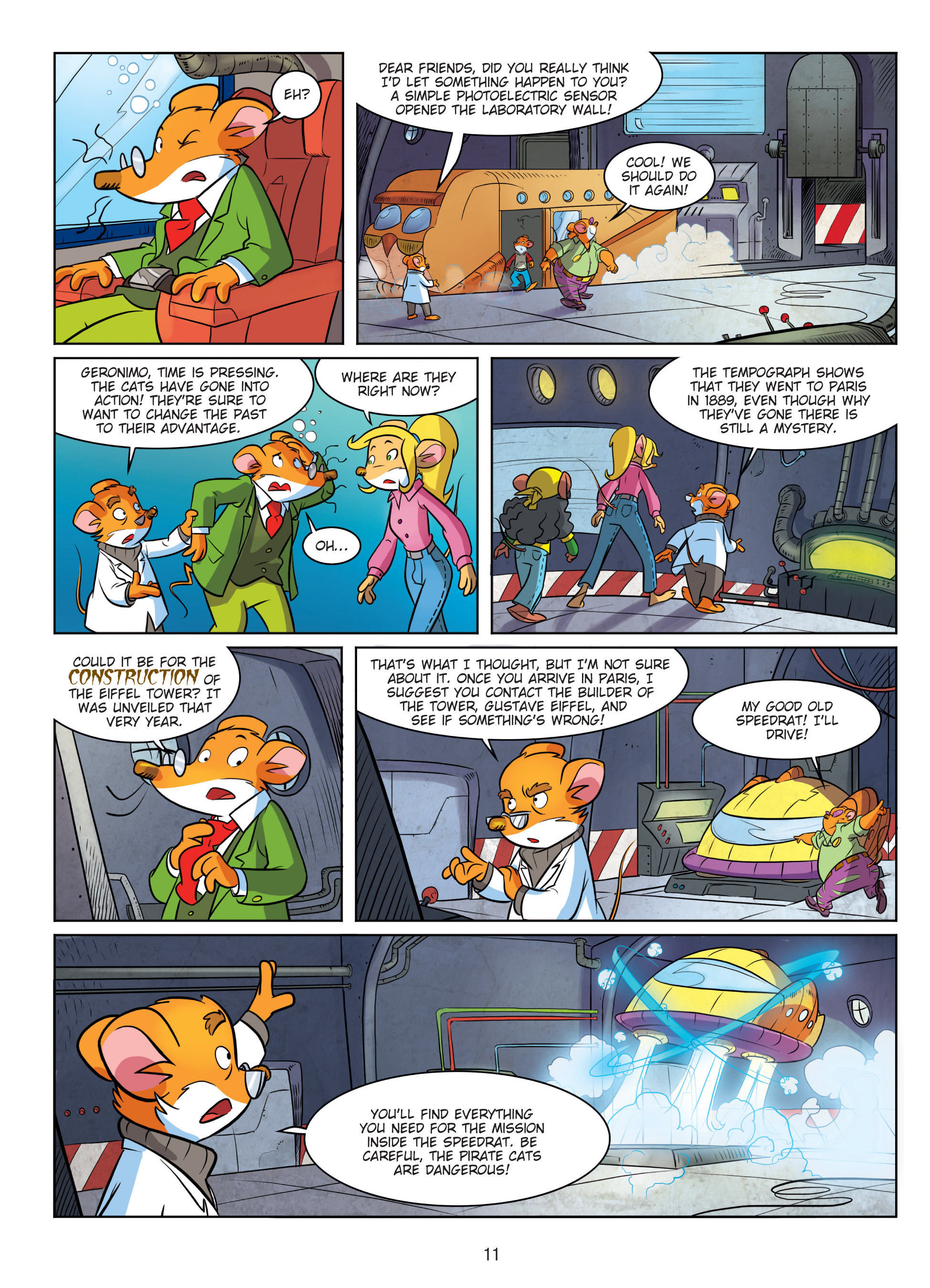 Read online Geronimo Stilton comic -  Issue # TPB 11 - 11
