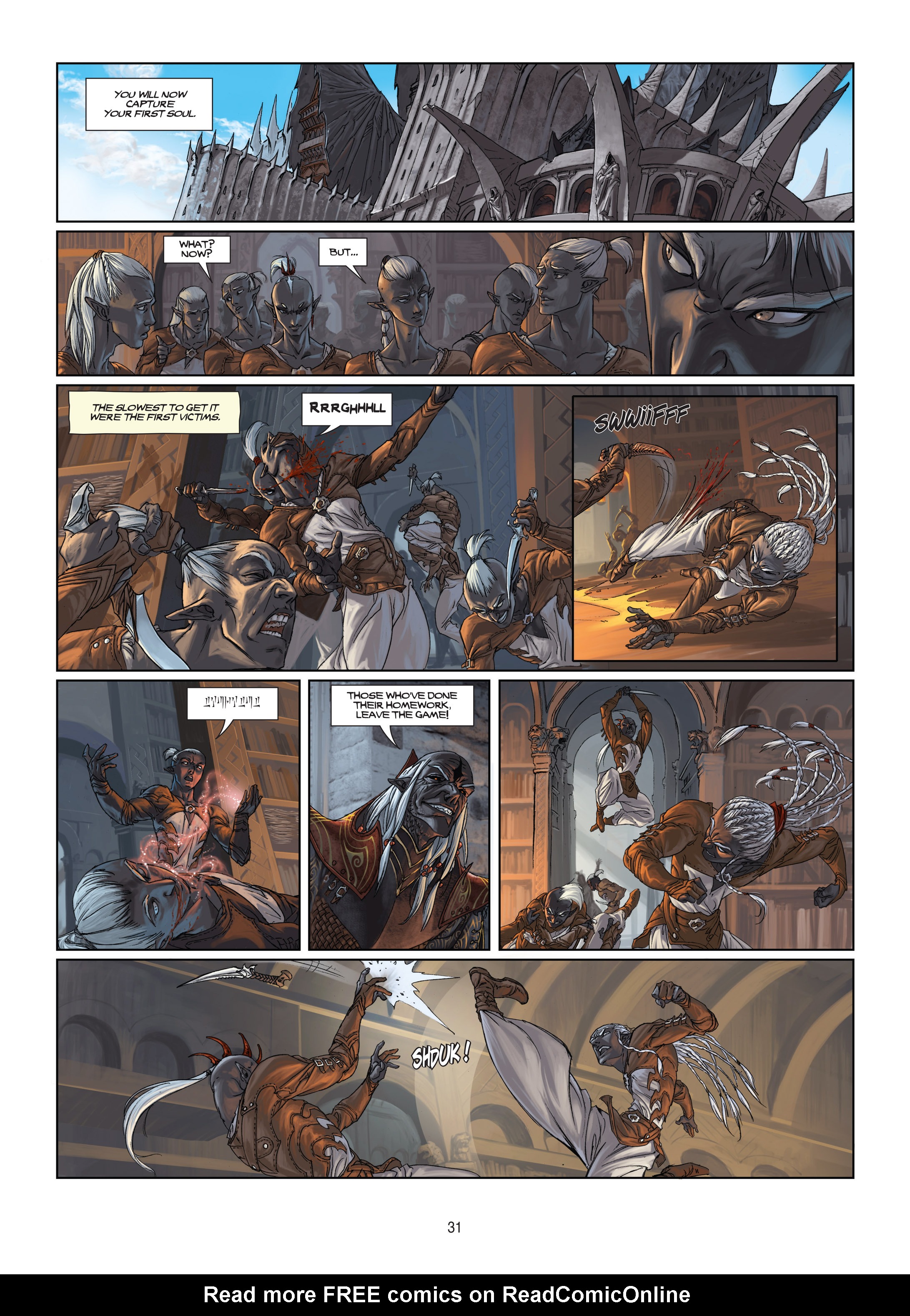 Read online Elves comic -  Issue #5 - 31