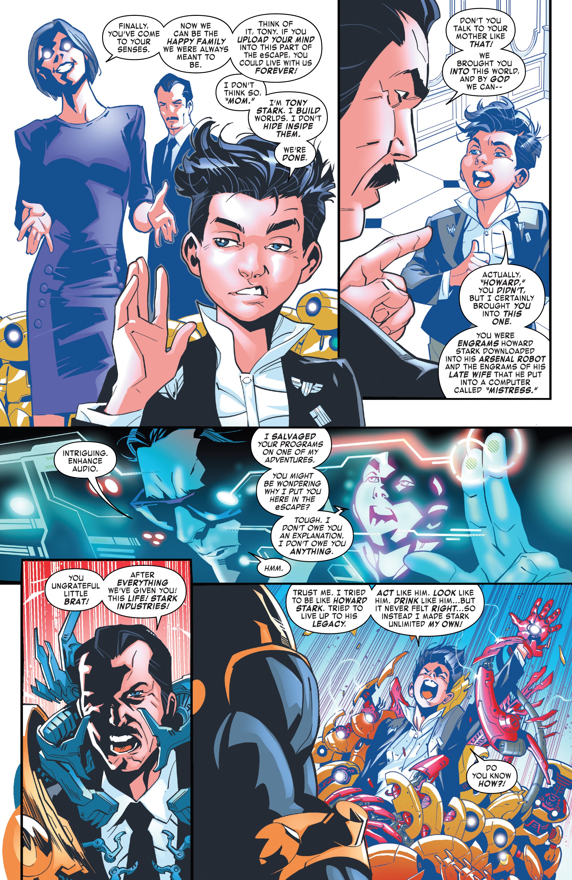 Read online Tony Stark: Iron Man comic -  Issue #10 - 16