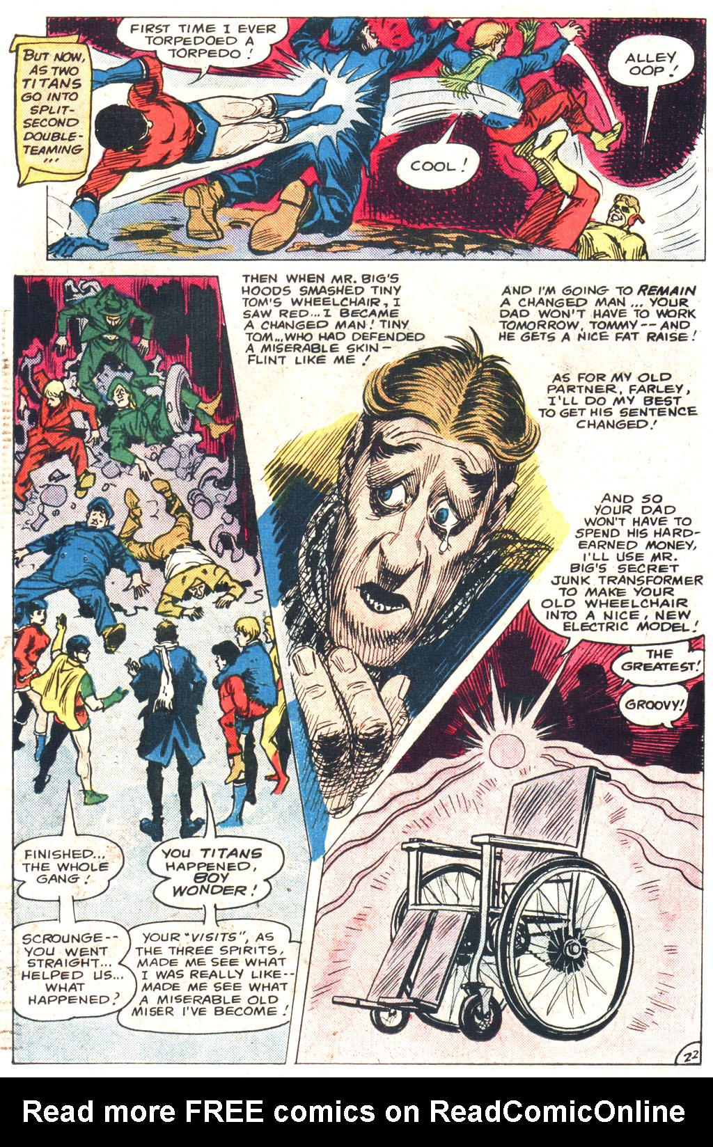 Read online Christmas With the Super-Heroes comic -  Issue #1 - 55