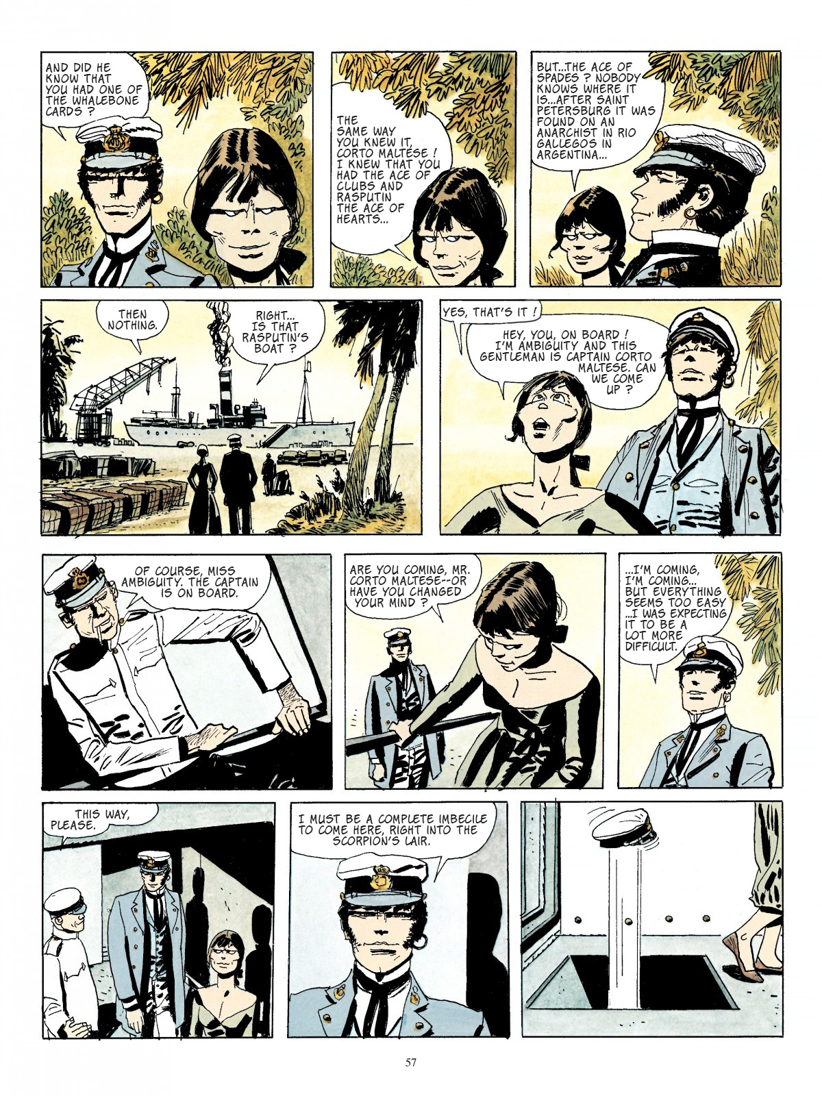 Read online Corto Maltese comic -  Issue # TPB 4 - 47