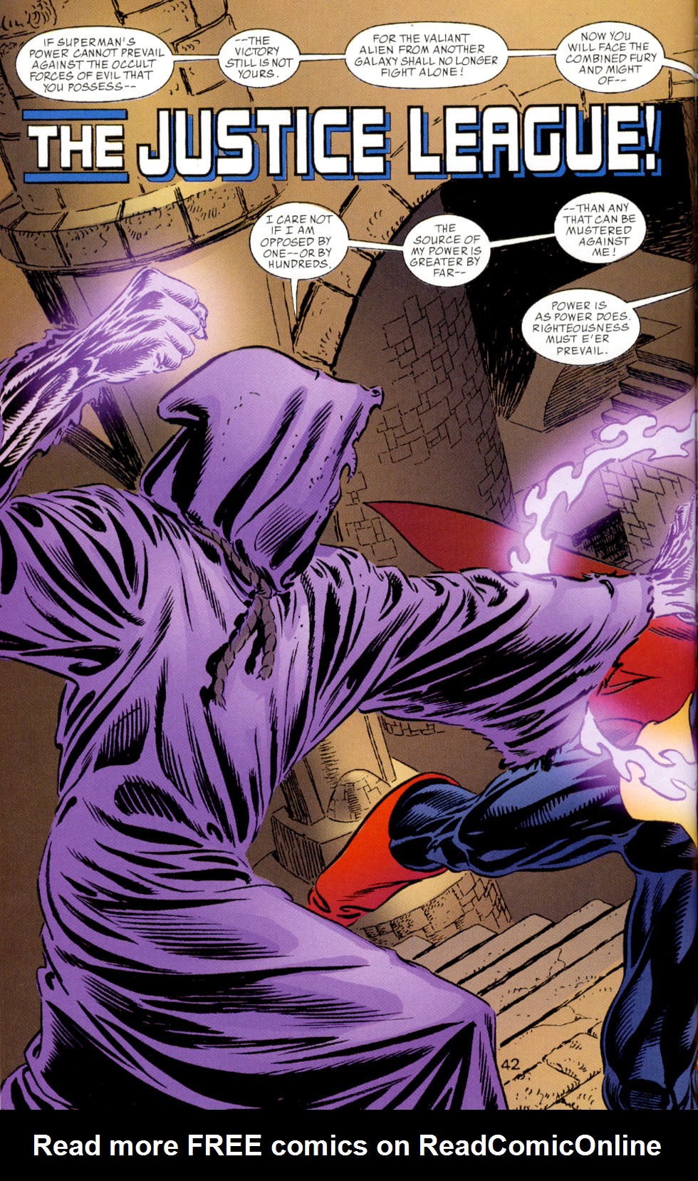 Read online Just Imagine Stan Lee With Jerry Ordway Creating JLA comic -  Issue # Full - 45