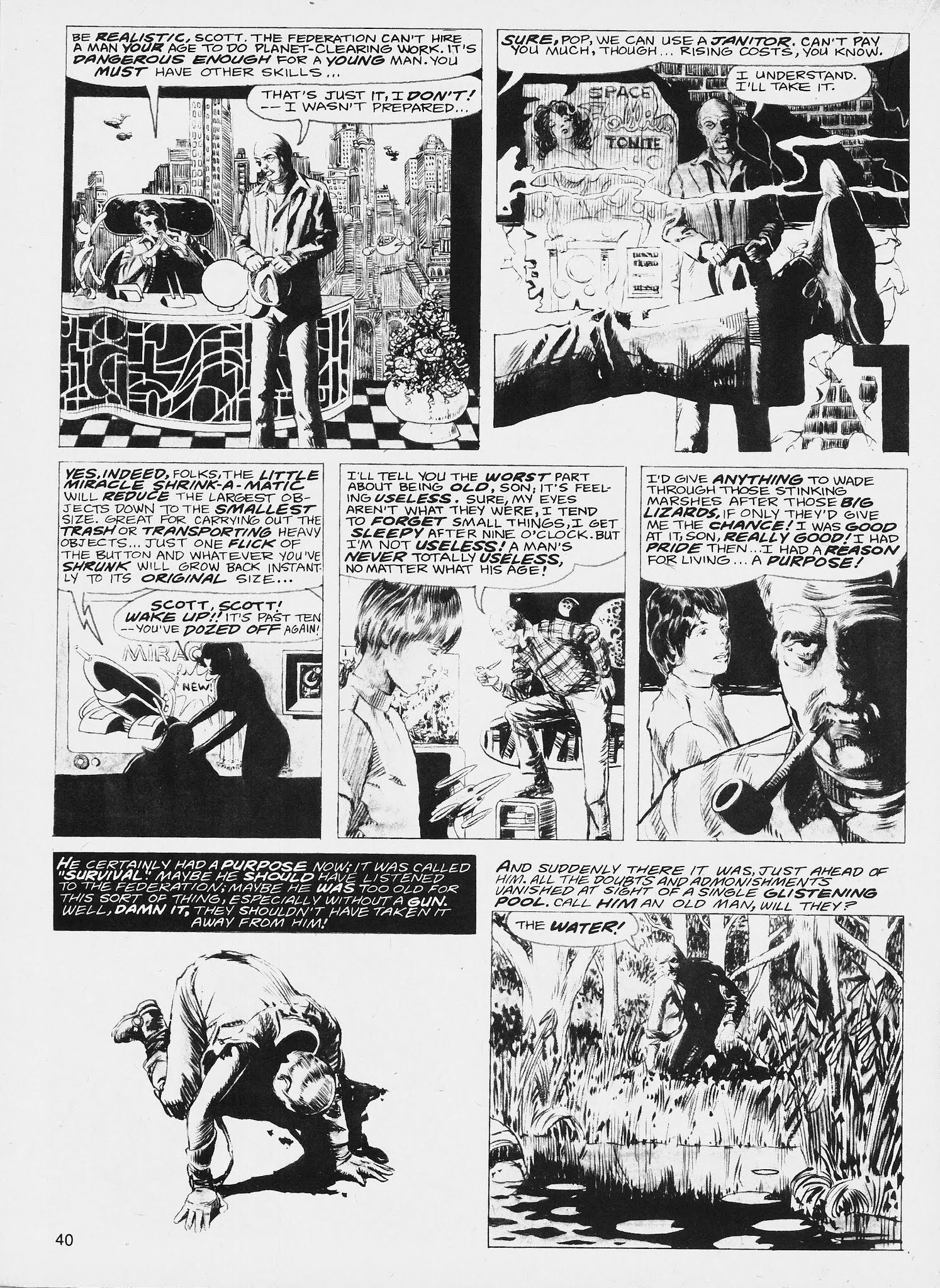 Read online Unknown Worlds of Science Fiction comic -  Issue #6 - 40