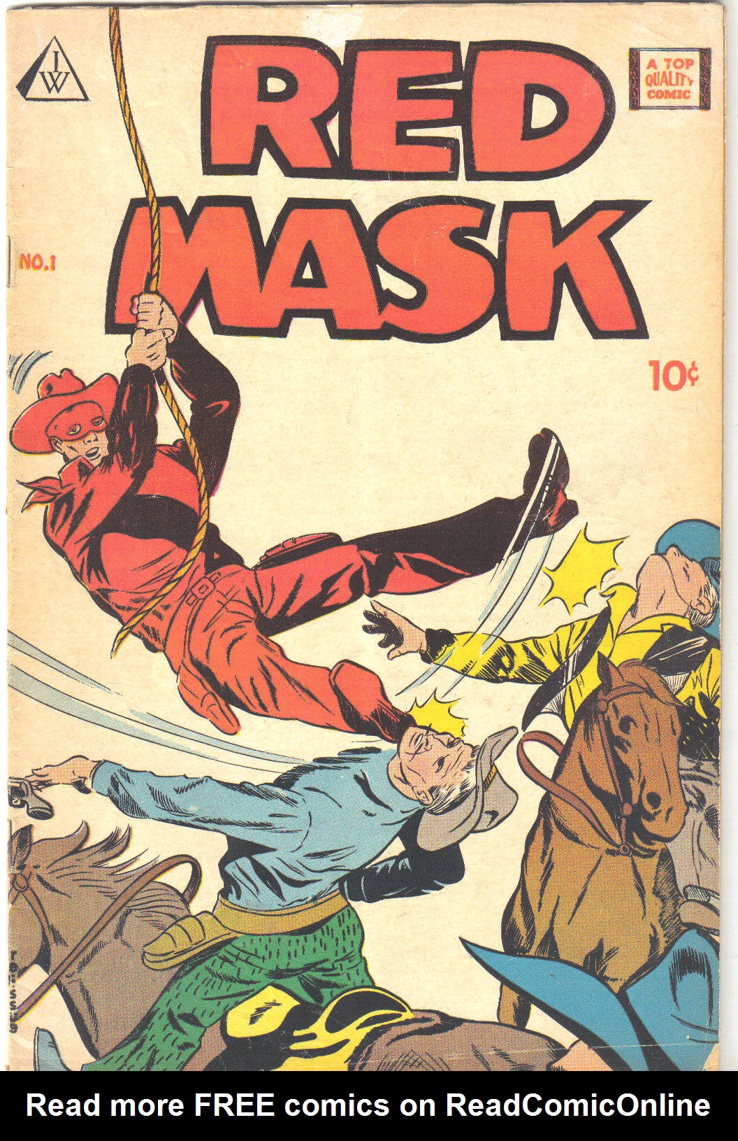 Read online Red Mask (1958) comic -  Issue #1 - 1