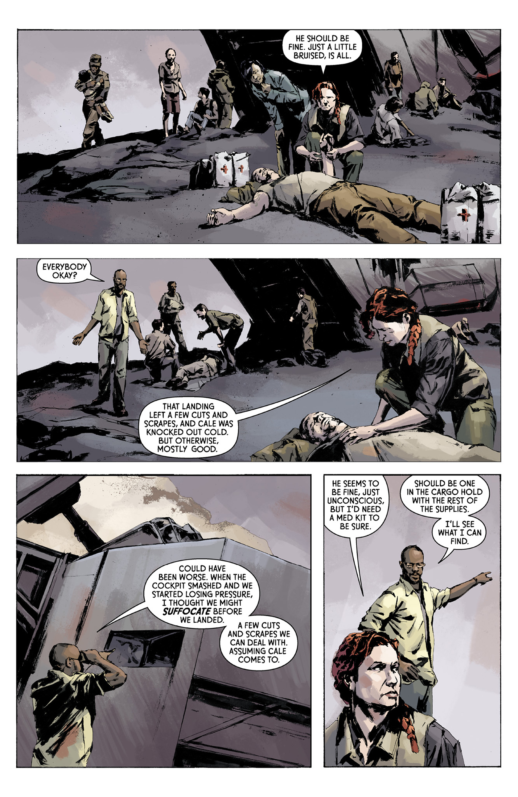 Read online Aliens: Fire and Stone comic -  Issue #1 - 15