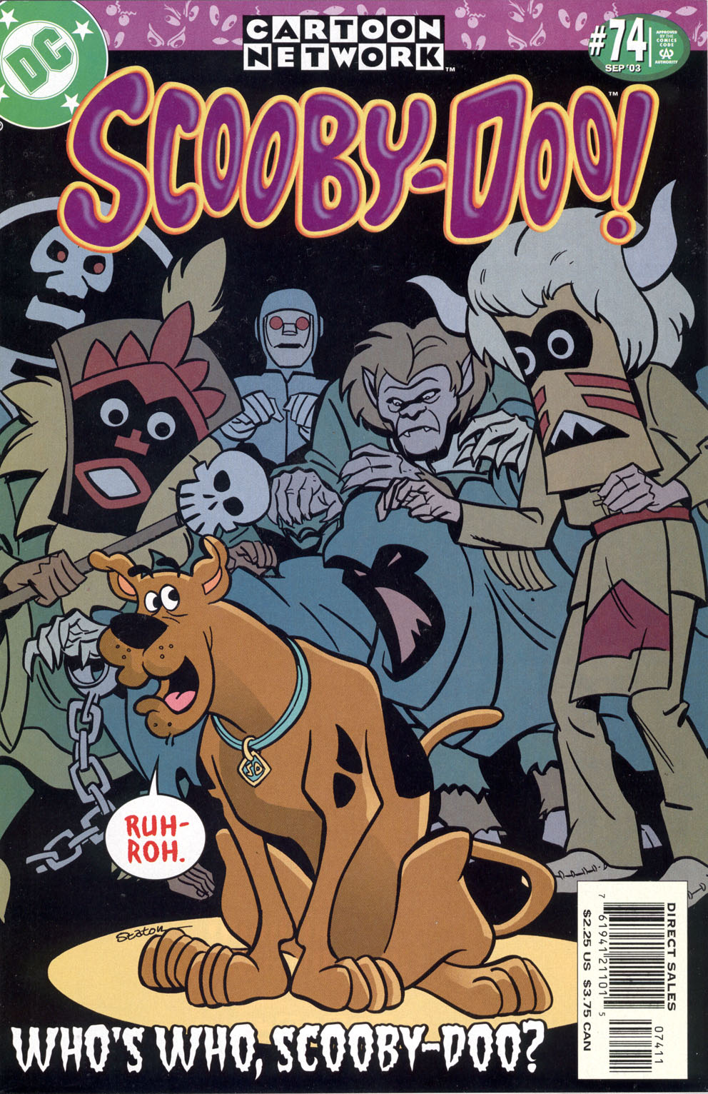 Read online Scooby-Doo (1997) comic -  Issue #74 - 1
