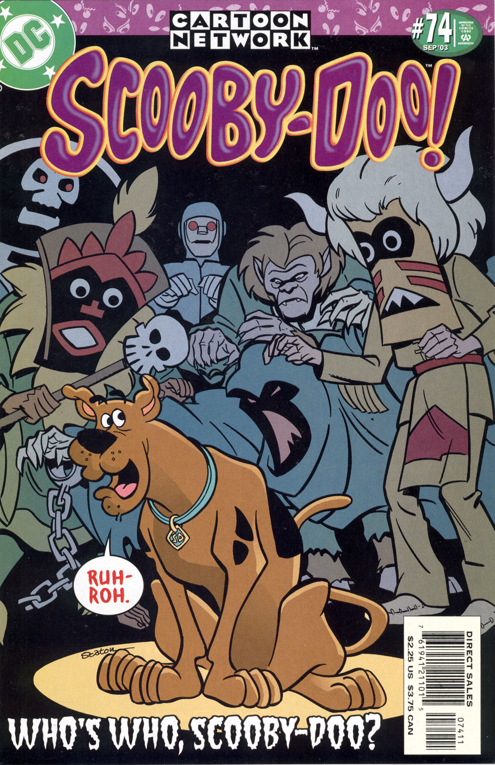 Read online Scooby-Doo (1997) comic -  Issue #74 - 1