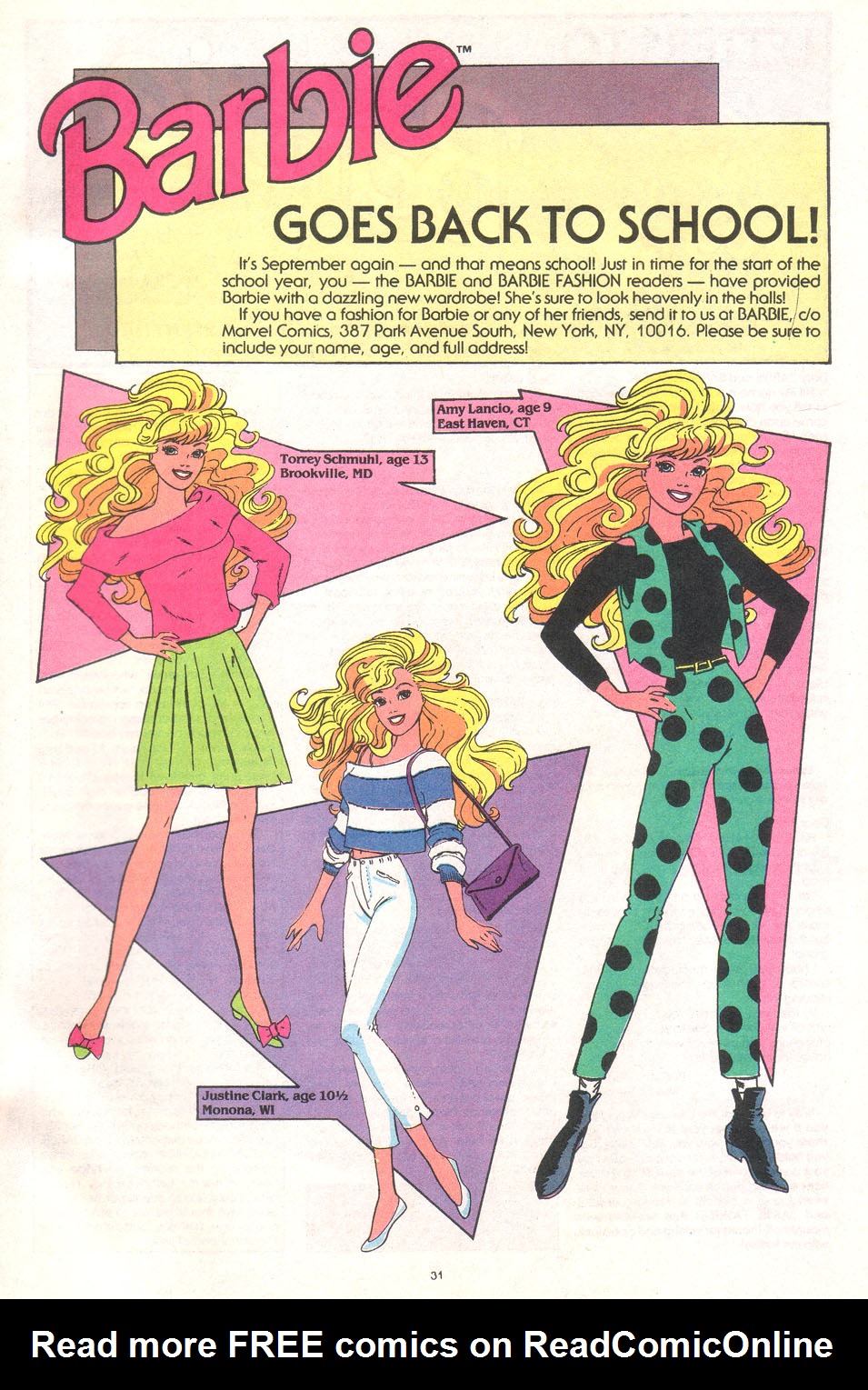 Read online Barbie comic -  Issue #35 - 32