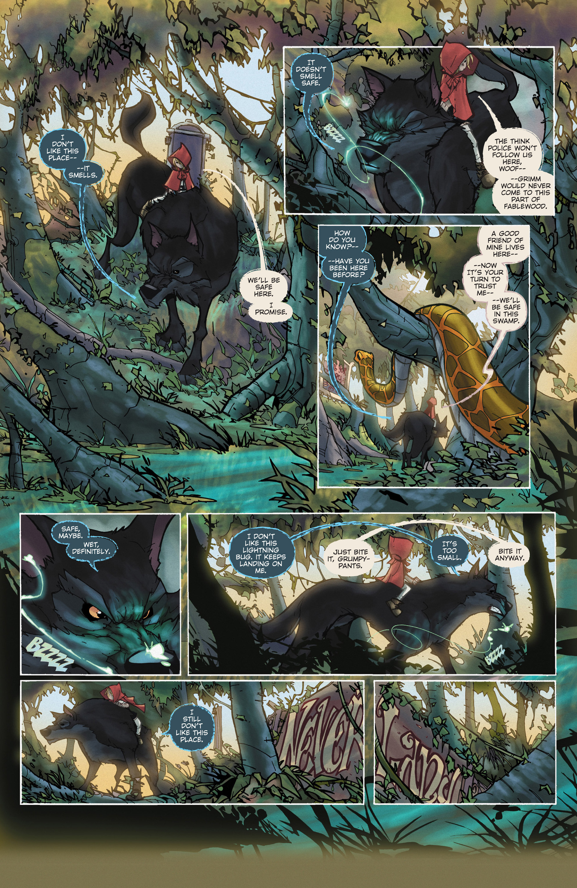 Read online Fairy Quest: Outlaws comic -  Issue #1 - 24