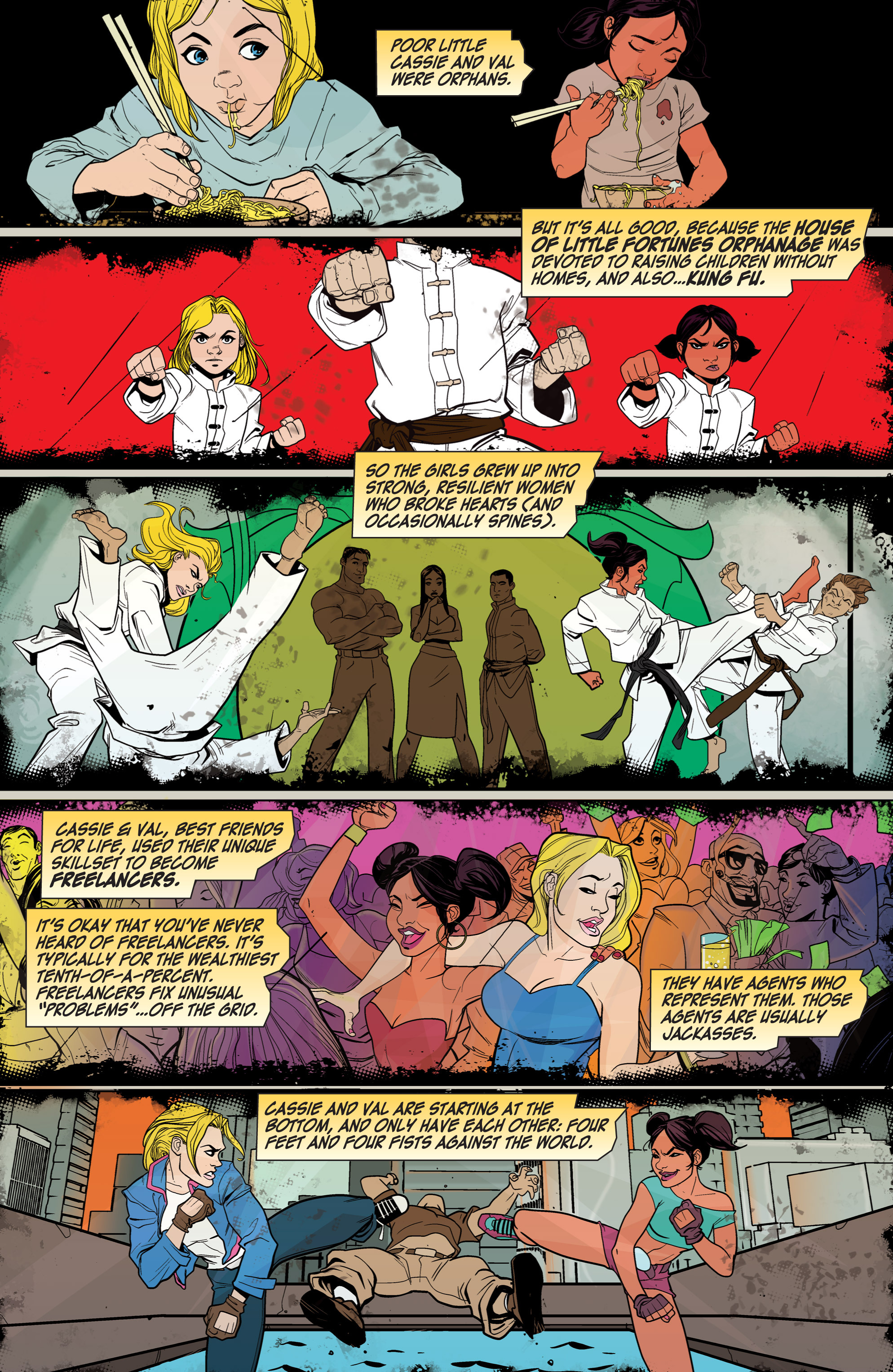 Read online Freelancers comic -  Issue #1 - 11